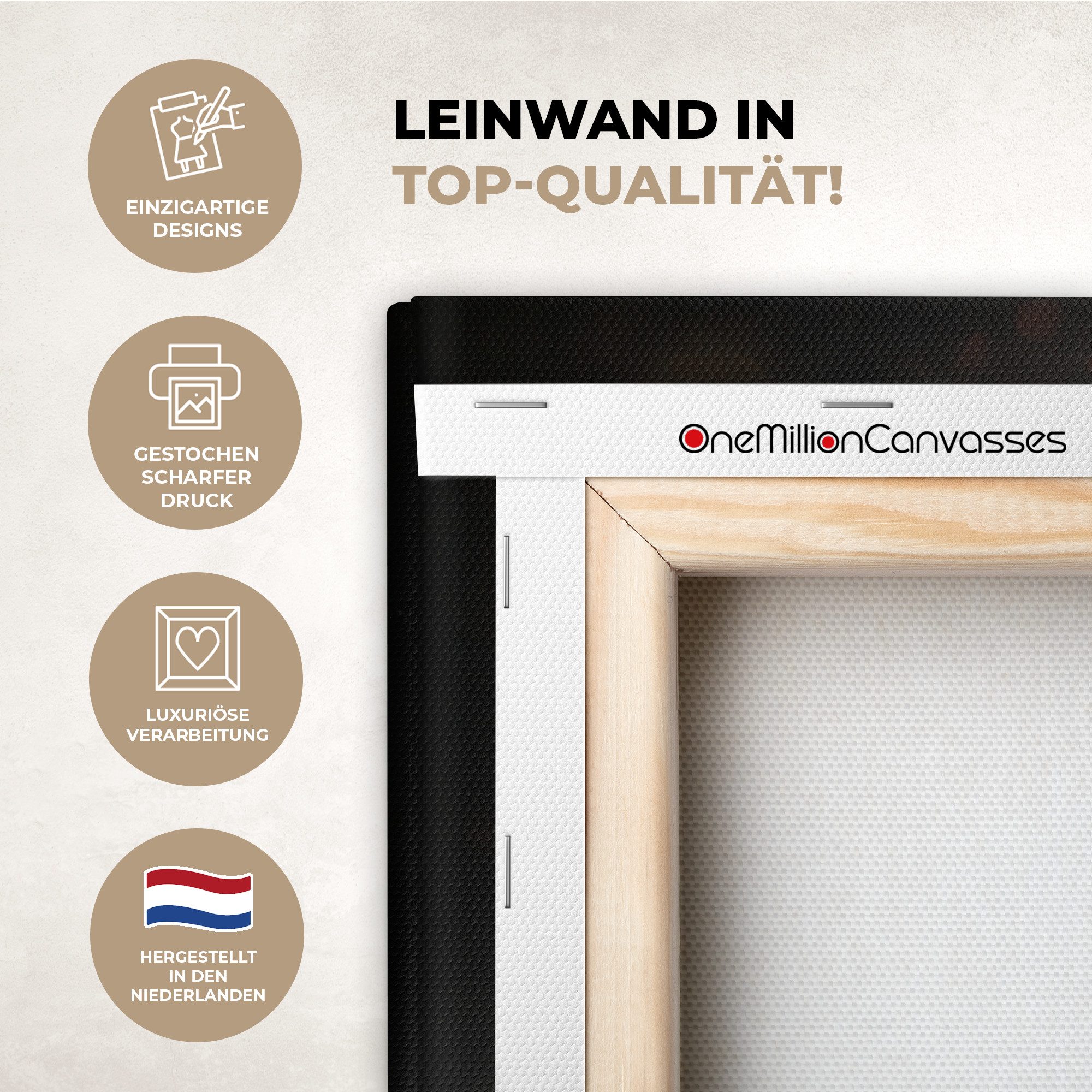 OneMillionCanvasses® Leinwandbild Panorama Frau - Barockes Kleid - Kaugummi, Fotodruck (1 St), Wandbild, Deko Schlafzimmer Wohnzimmer Flur 40x20 cm