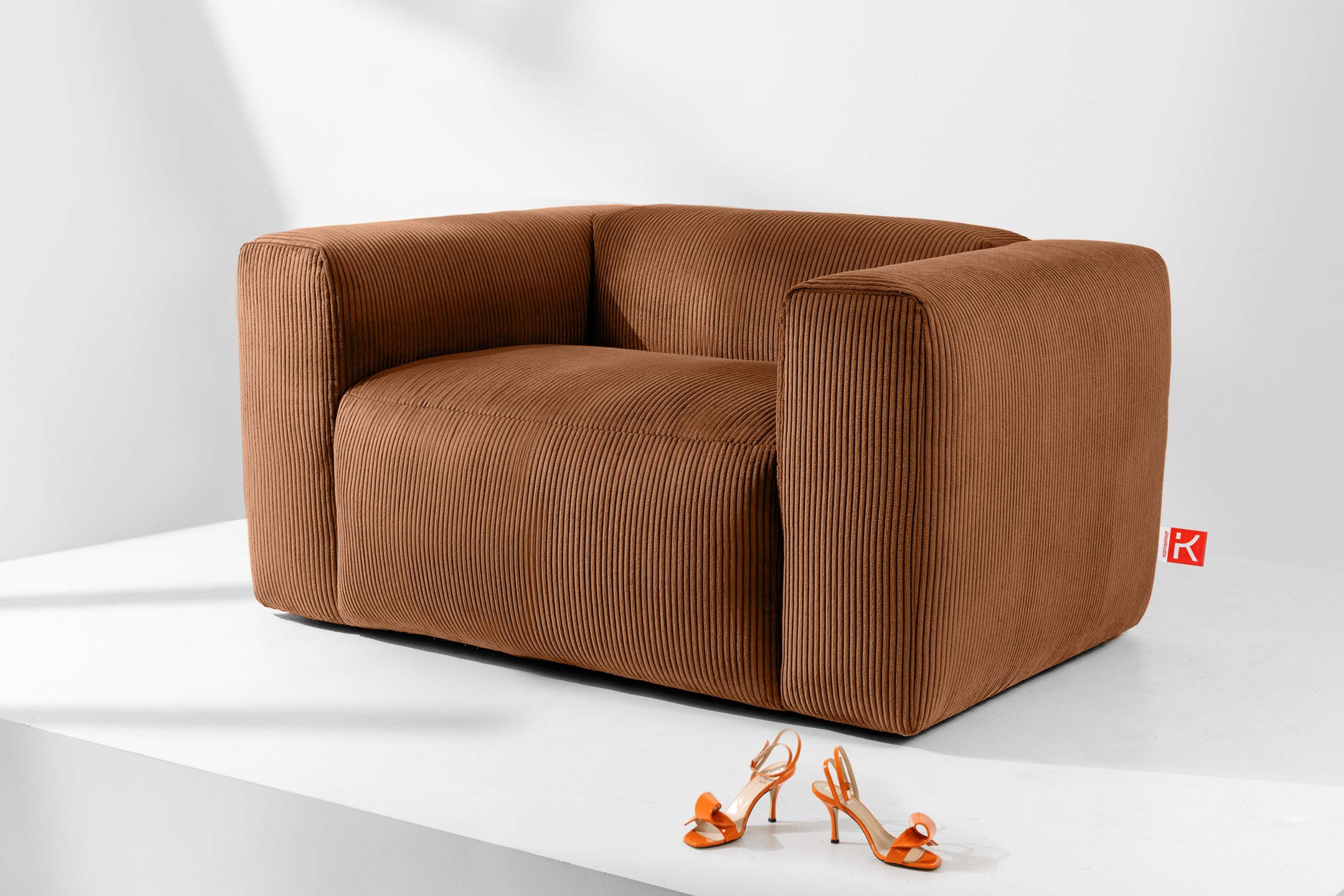 KONSIMO® Sessel BUFFO Polstersessel, Einzelsessel, hergestellt günstig online kaufen