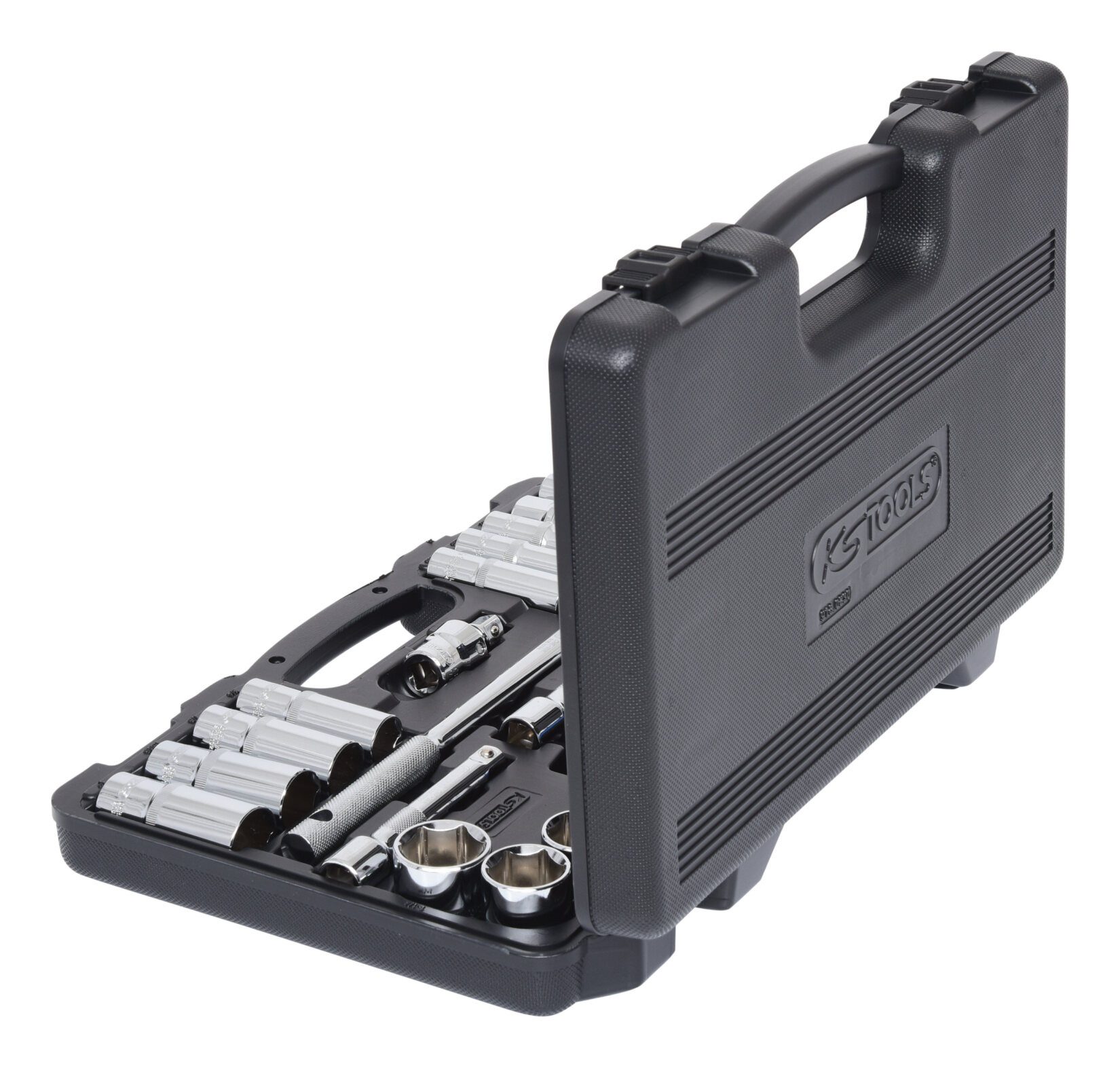 KS Tools Steckschlüssel CHROMEplus (30 St), 1/2" Satz, 30-teilig