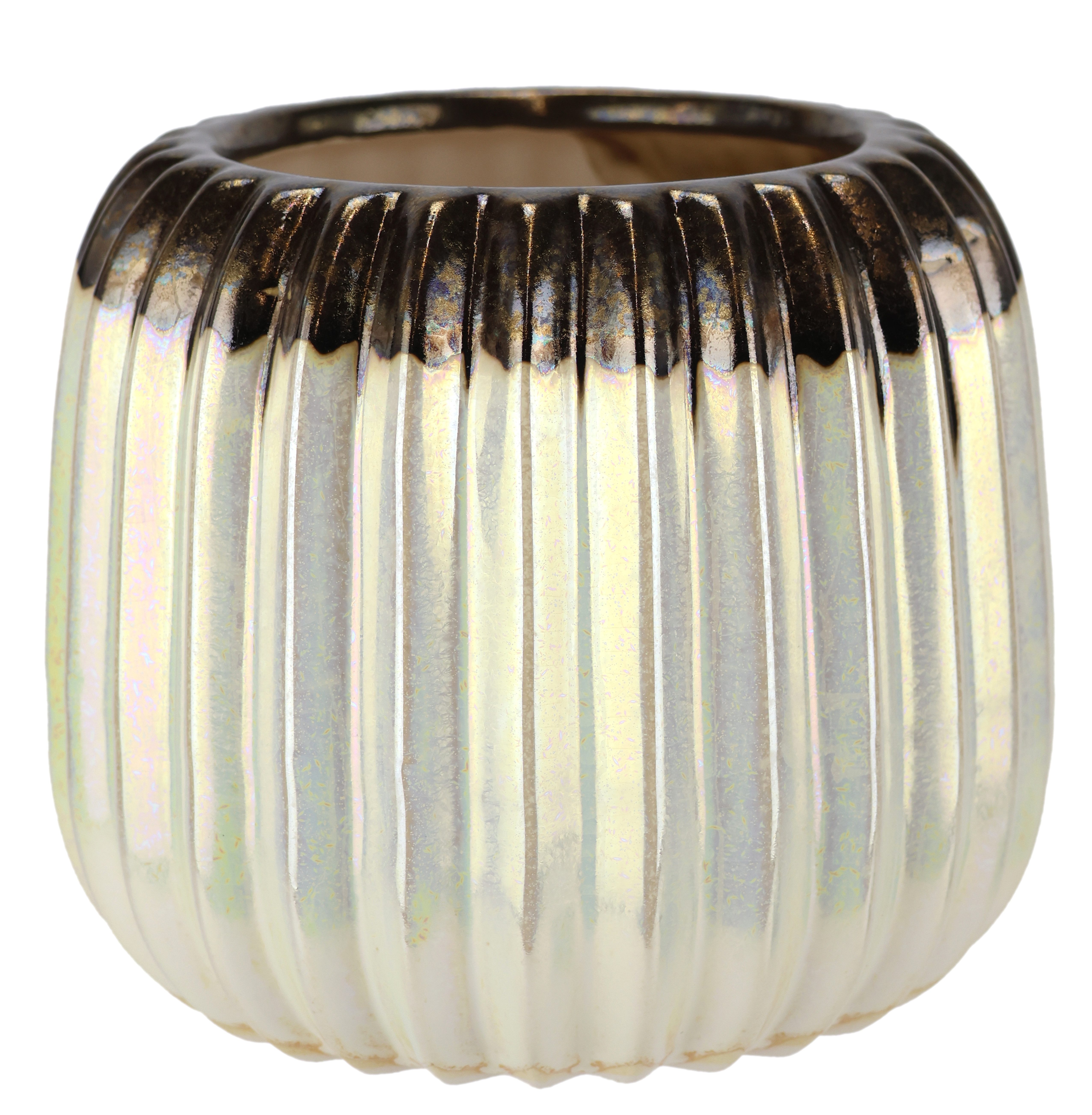 I.GE.A. Dekovase Vase aus Keramik (1 günstig online kaufen