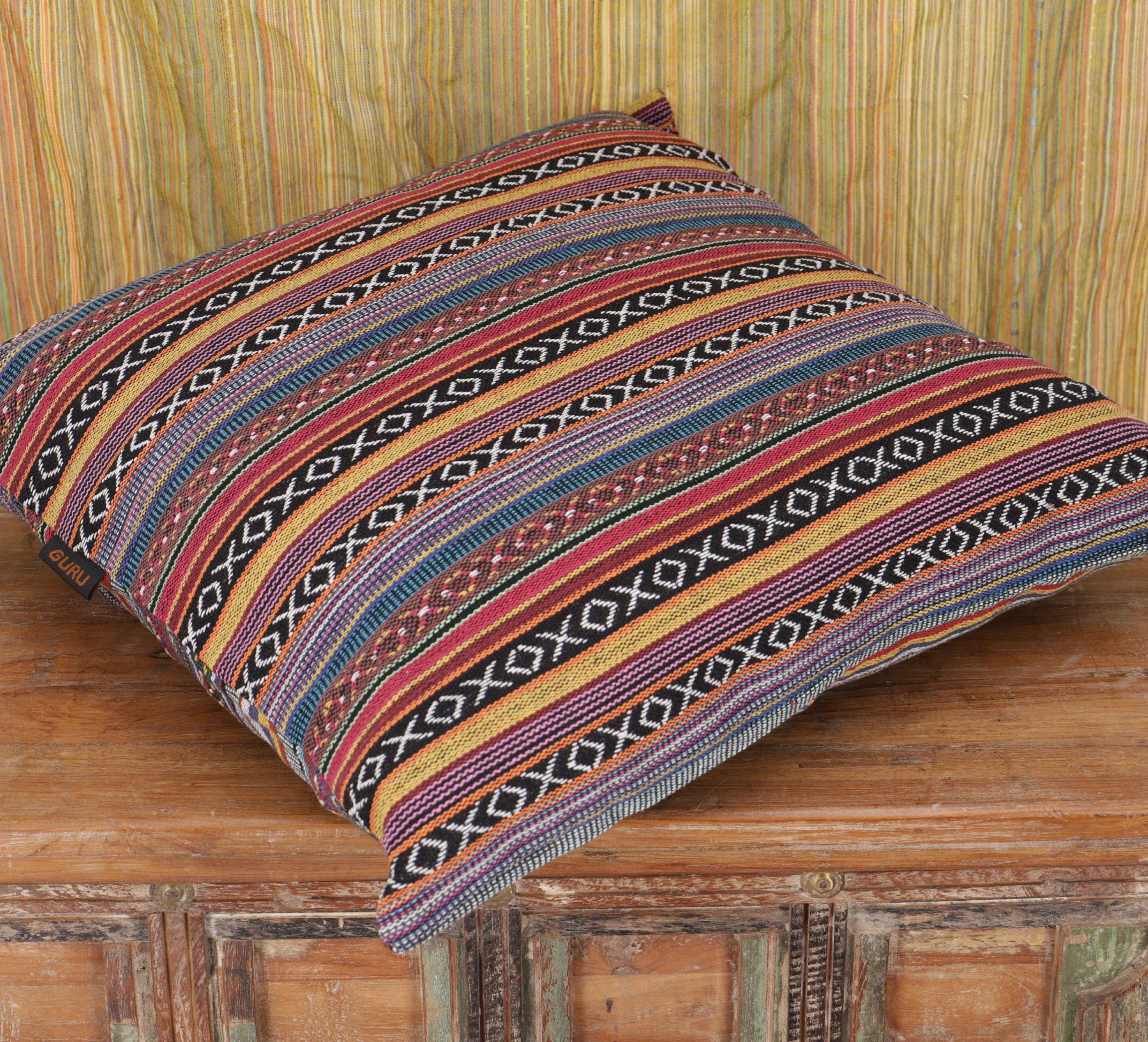 Guru-Shop Kissenbezüge Boho-Style Kissenhülle, gewebter Ethno.. günstig online kaufen