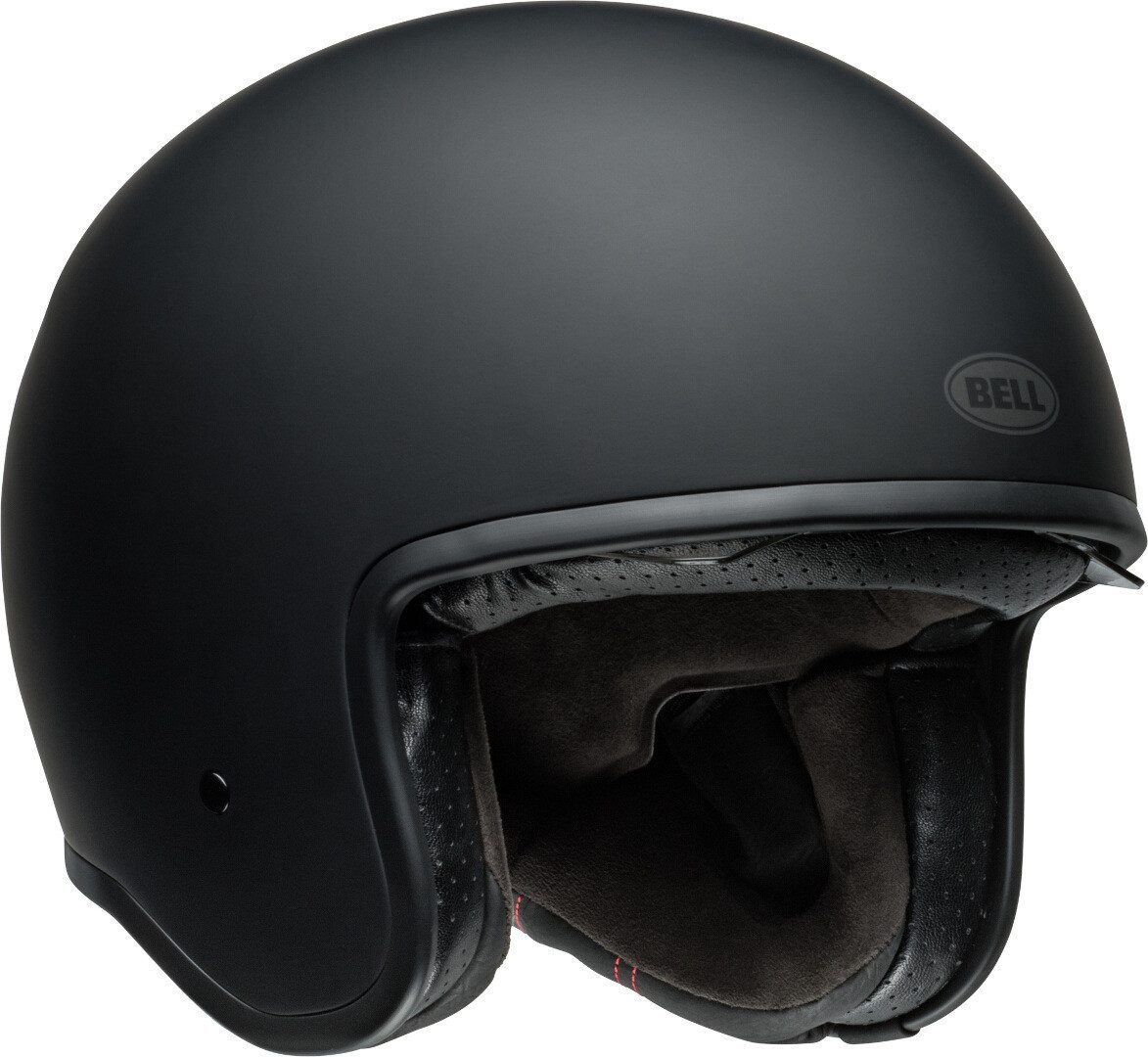 Bell Motorradhelm TX-501 Solid Jethelm, vorbereitet für Kommunikationssystem,integriertes Sonnenvisier