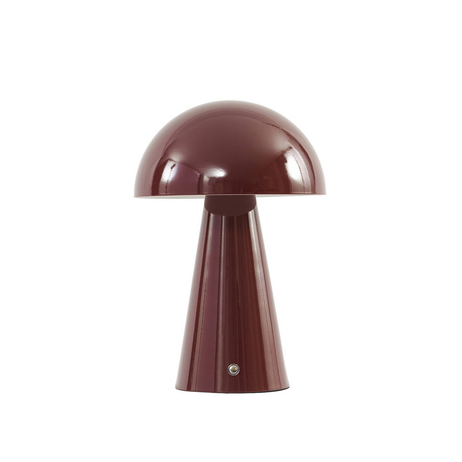 Lindby Tischleuchte Nevijo, LED, Metall, Rot warmweiß IP20, 1 x 1,7 W LED, warmweiß