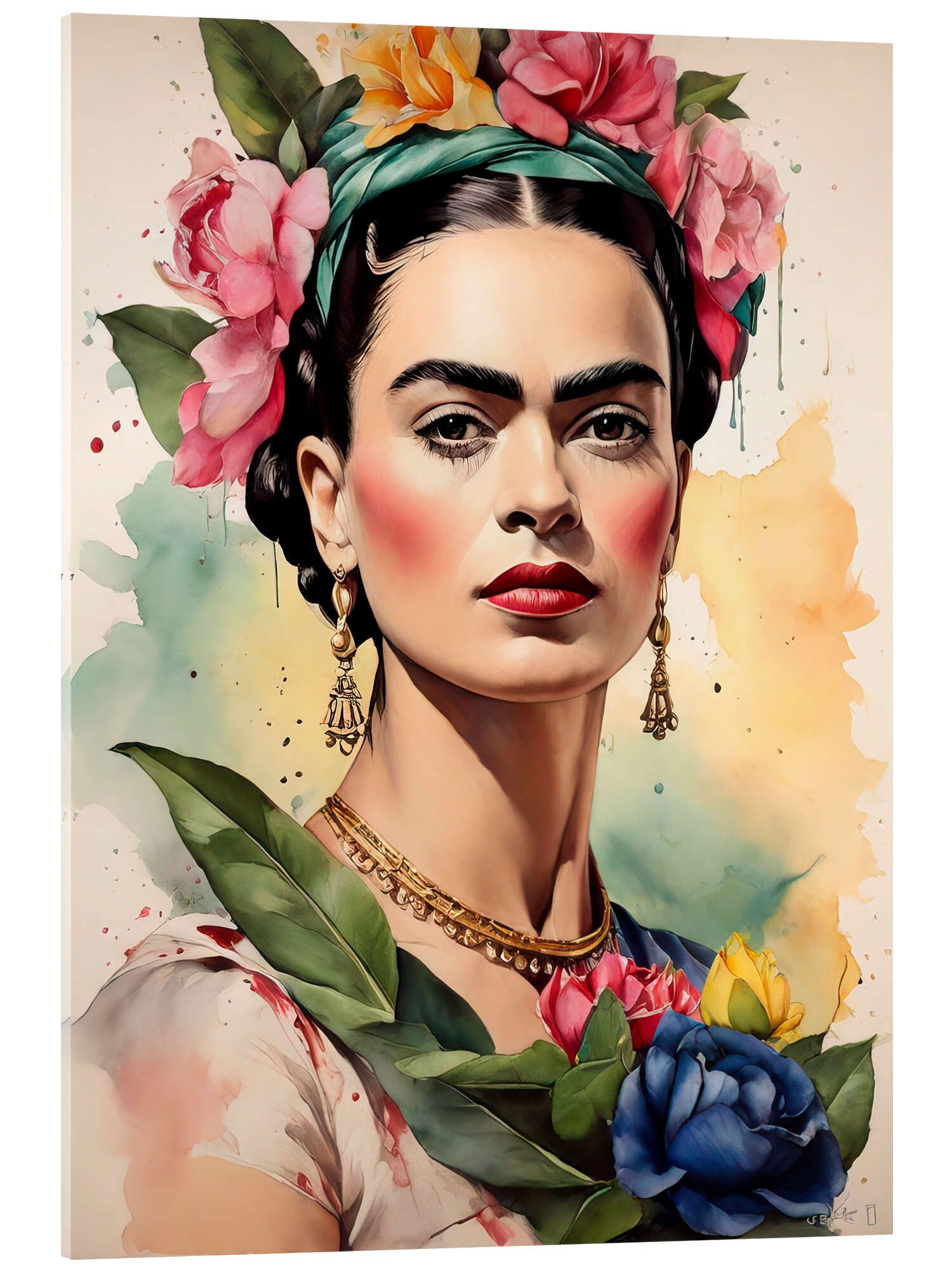 Posterlounge Wandbild Frida Kahlo im Sonnenlicht, nobelart, erhältlich als günstig online kaufen