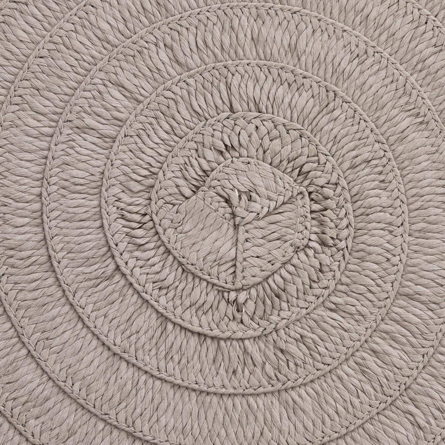 Secret de Gourmet Dekomatte Tischset aus Jute OLIVIA, Ø 38 cm, 1 Stk., Zubehör für Tischdekoration