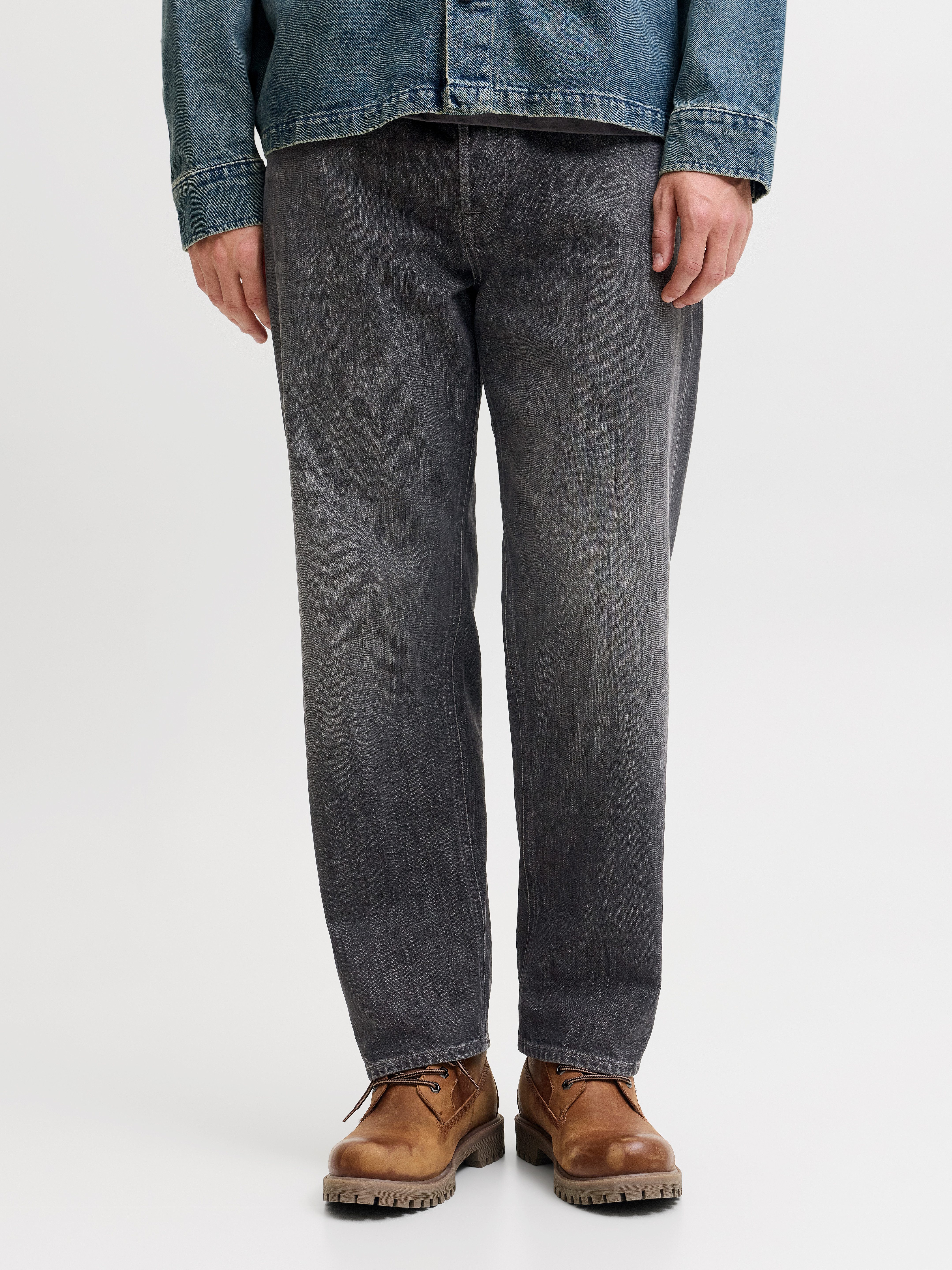Jack & Jones Loose-fit-Jeans JJIEDDIE JJORIGINAL SQ Baumwolle, loose fit