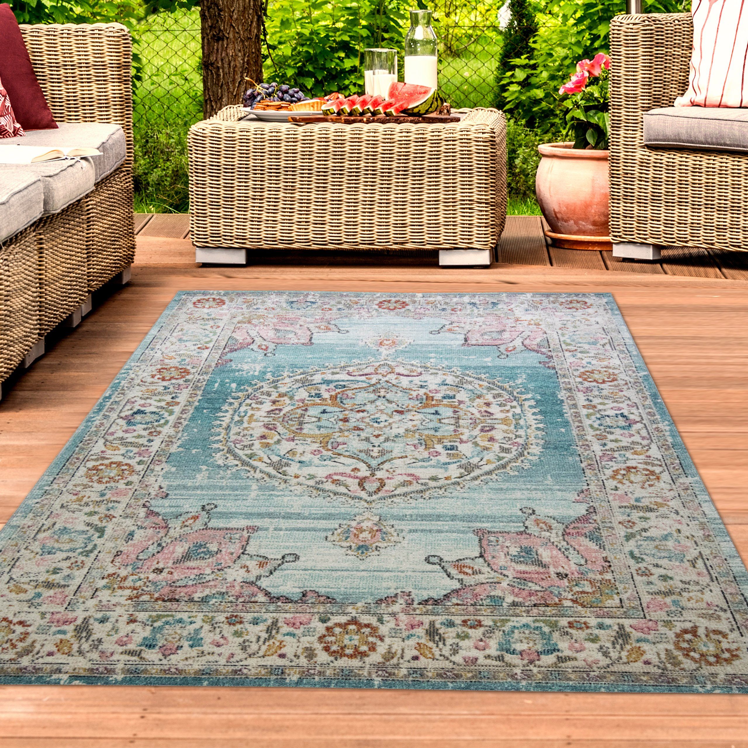 TeppichHome24 Teppich Teppich Orient Outdoor Vintage günstig online kaufen