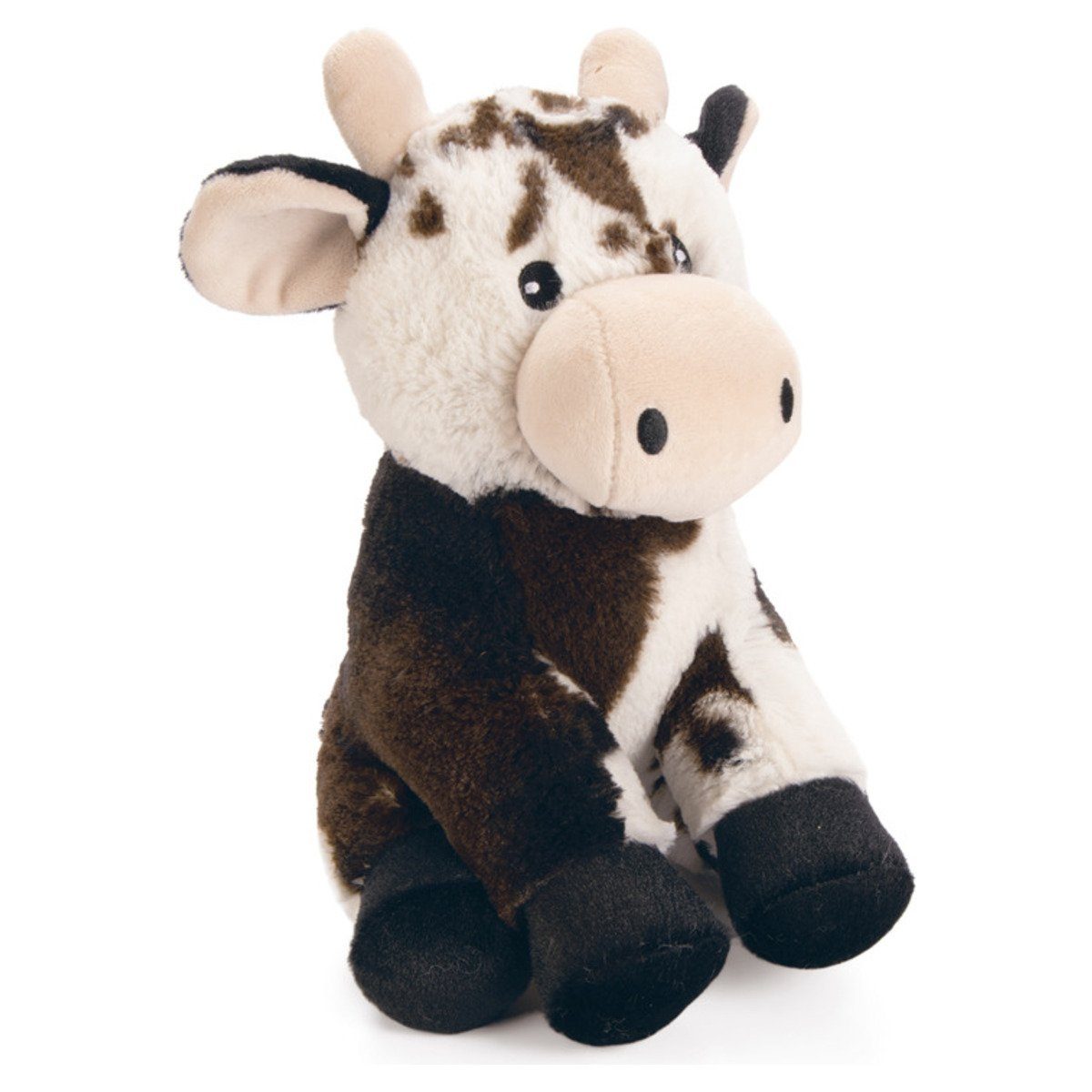 Beeztees Tierkuscheltier Hundespielzeug Kuh weiß/braun günstig online kaufen
