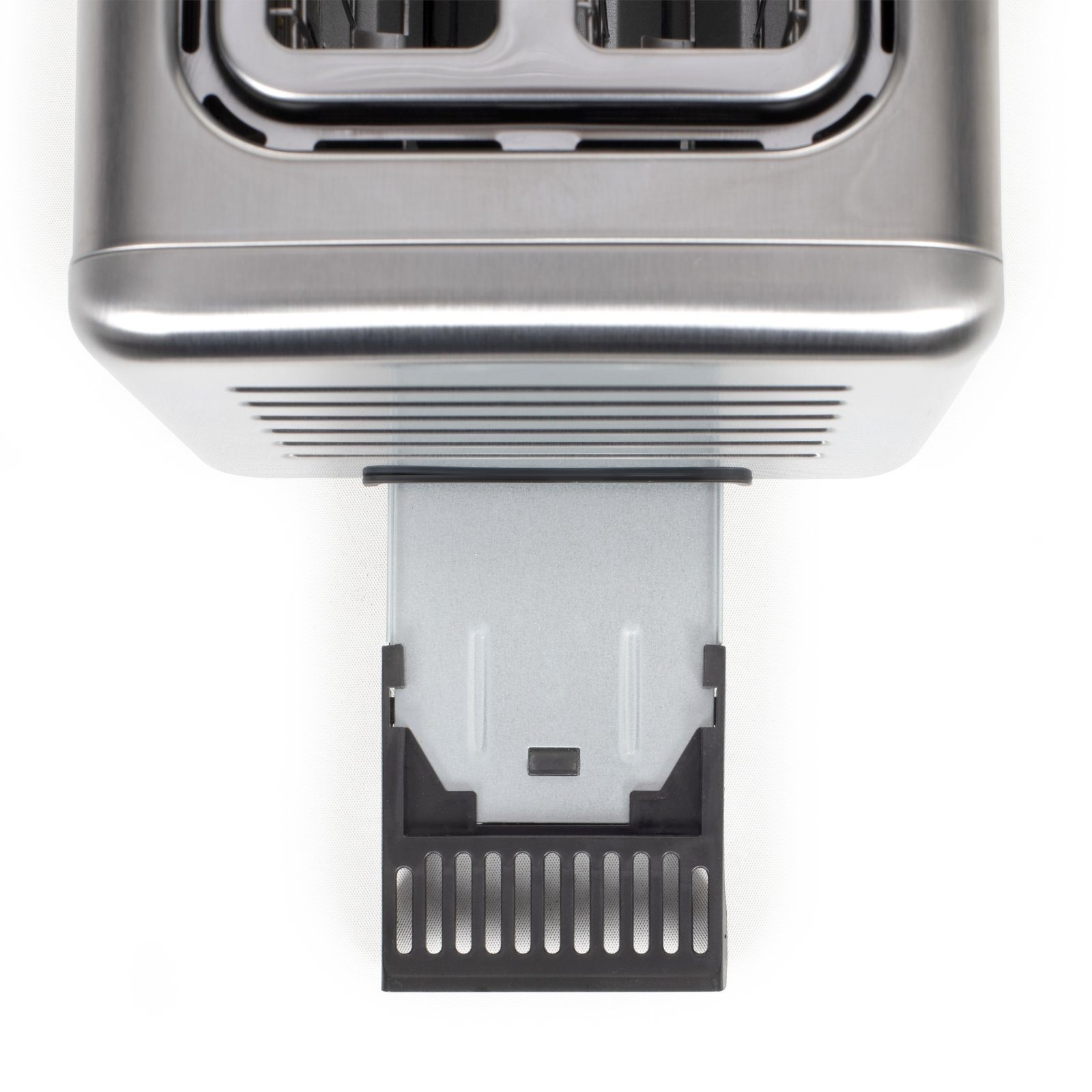 LIVOO Toaster Toaster 2 Scheiben Edelstahl digital Display 2 Schlitztoaster 7, 2 kurze Schlitze, für 2 Scheiben, 850,00 W, Auftaufunktion