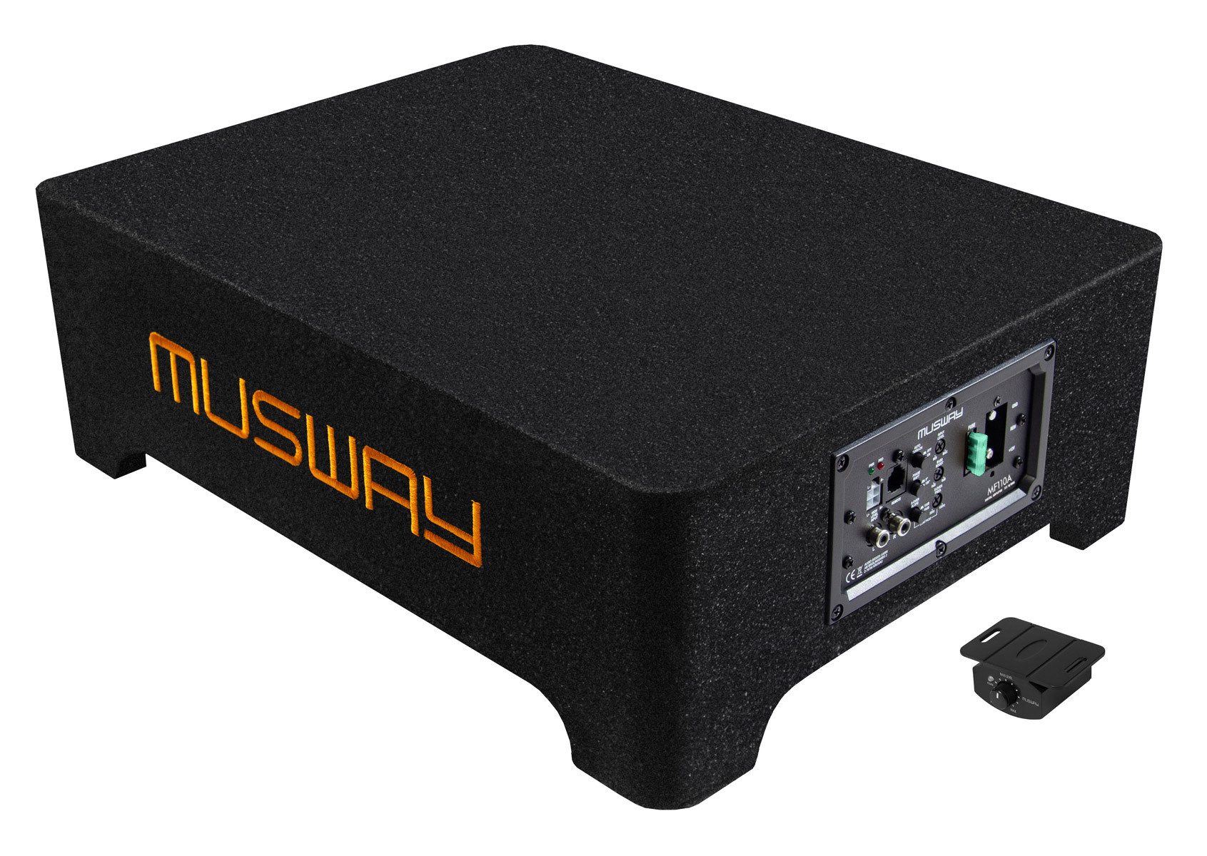 Musway MF110A 1x 10“ (25 cm) Aktivbox Auto-Subwoofer (325 W, max.: W 25 cm)
