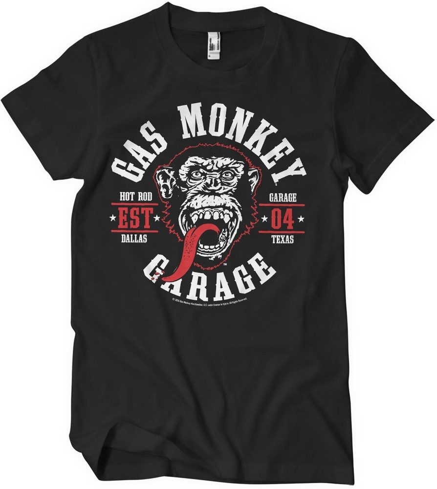 Gas Monkey Garage T-Shirt Round Seal T-Shirt