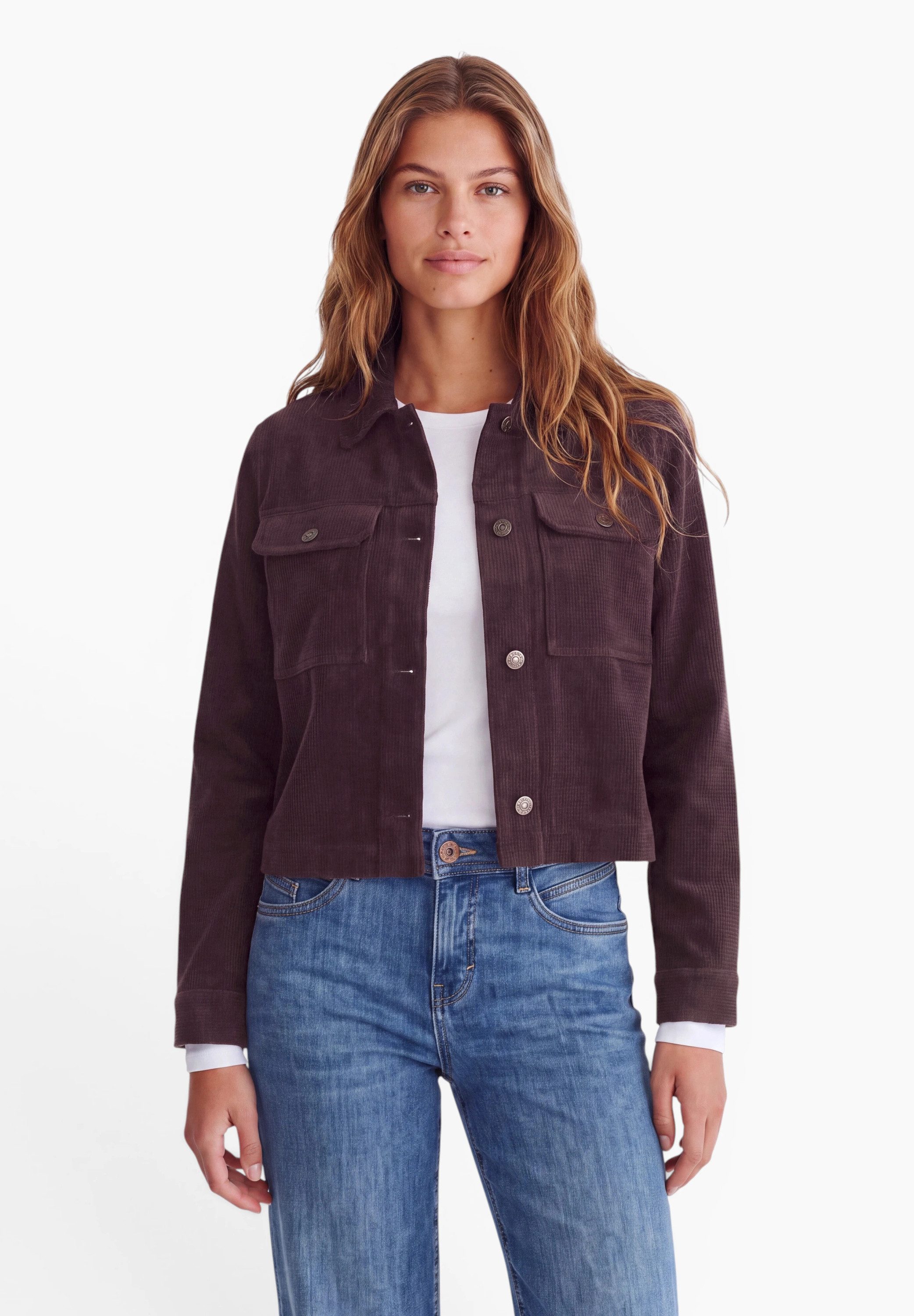 STREET ONE STUDIO Kurzjacke in Cord-Optik