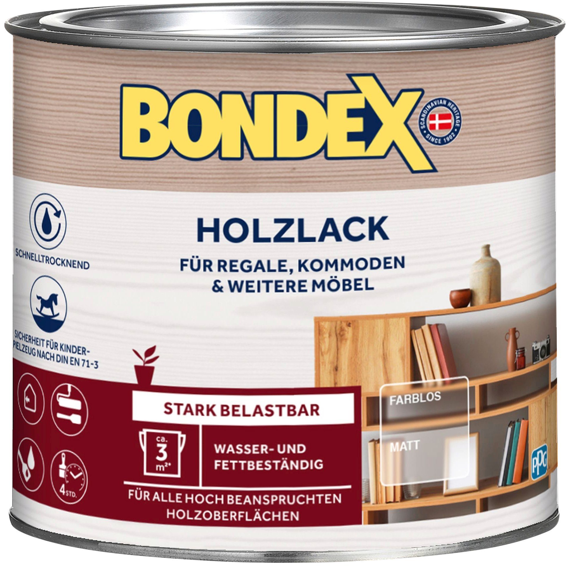 Bondex Holzlack HOLZLACK, Farblos / Matt