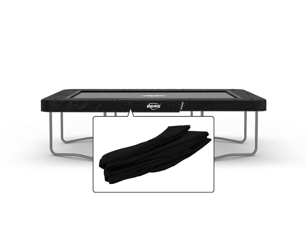 Trampolin-Randabdeckung Ersatzteil 330 cm rechteckig schwarz - Ultim Champion Regular