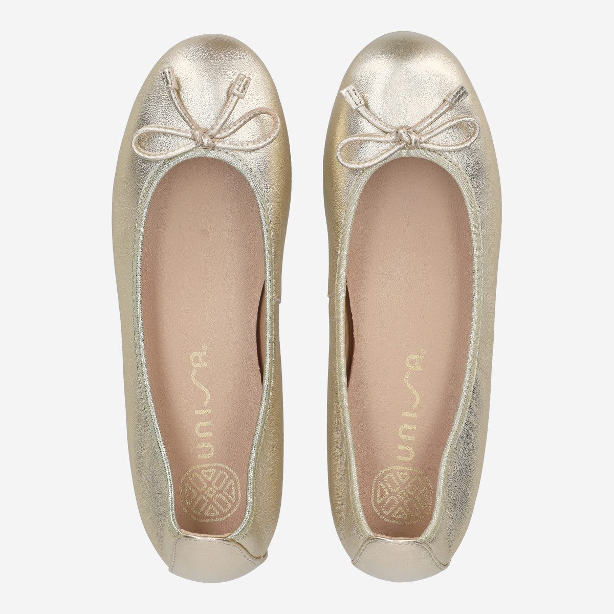 Unisa Unisa ACOR_LMT PLATINO, Ballerina, Gold, Damen Ballerina