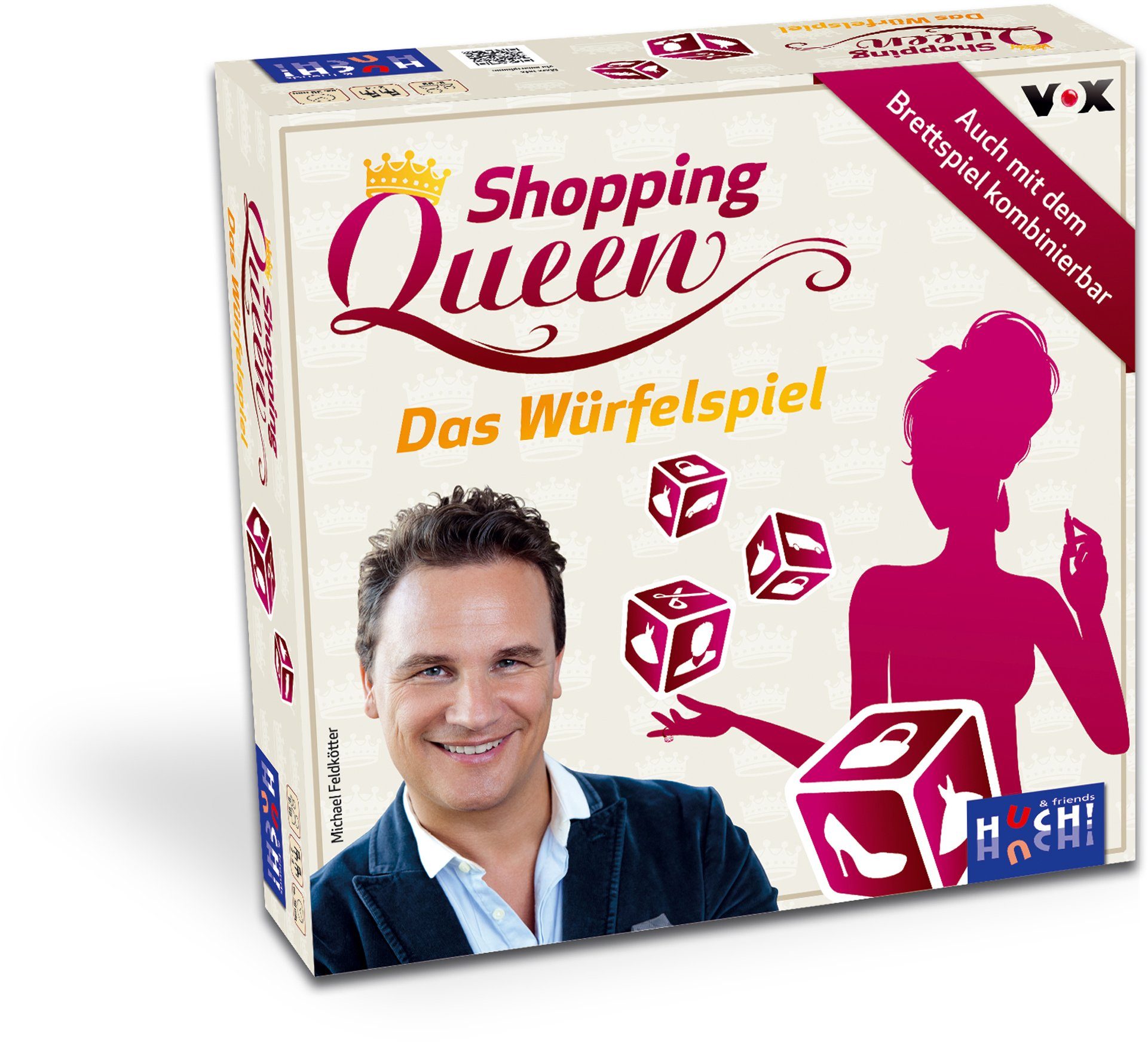 Huch! Spiel, Shopping Queen Würfelspiel, Made in Germany, Karten- und  Würfelspiel »Shopping Queen - Würfelspiel«