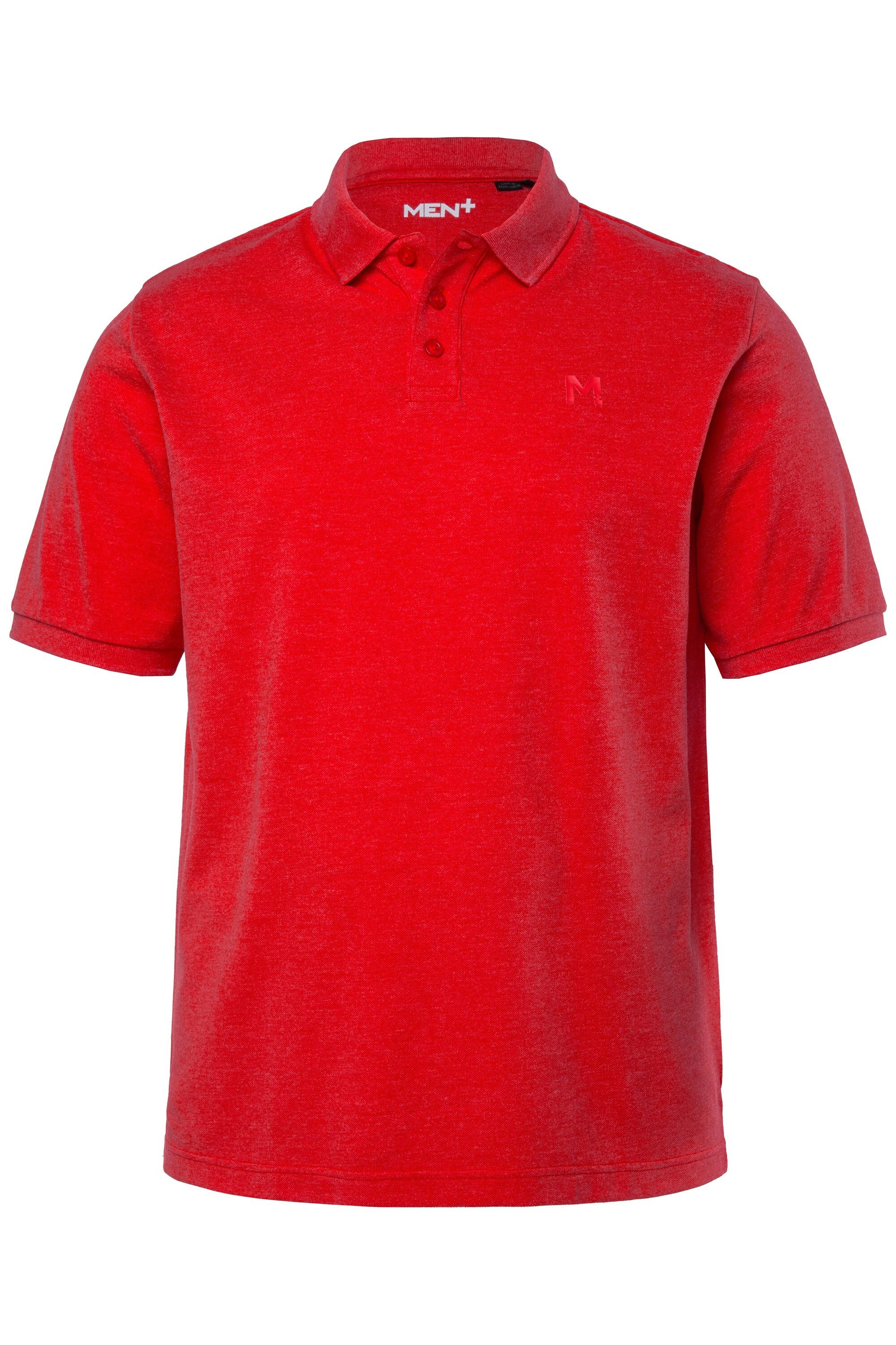 Men Plus Poloshirt Poloshirt Basic Piqué Halbarm