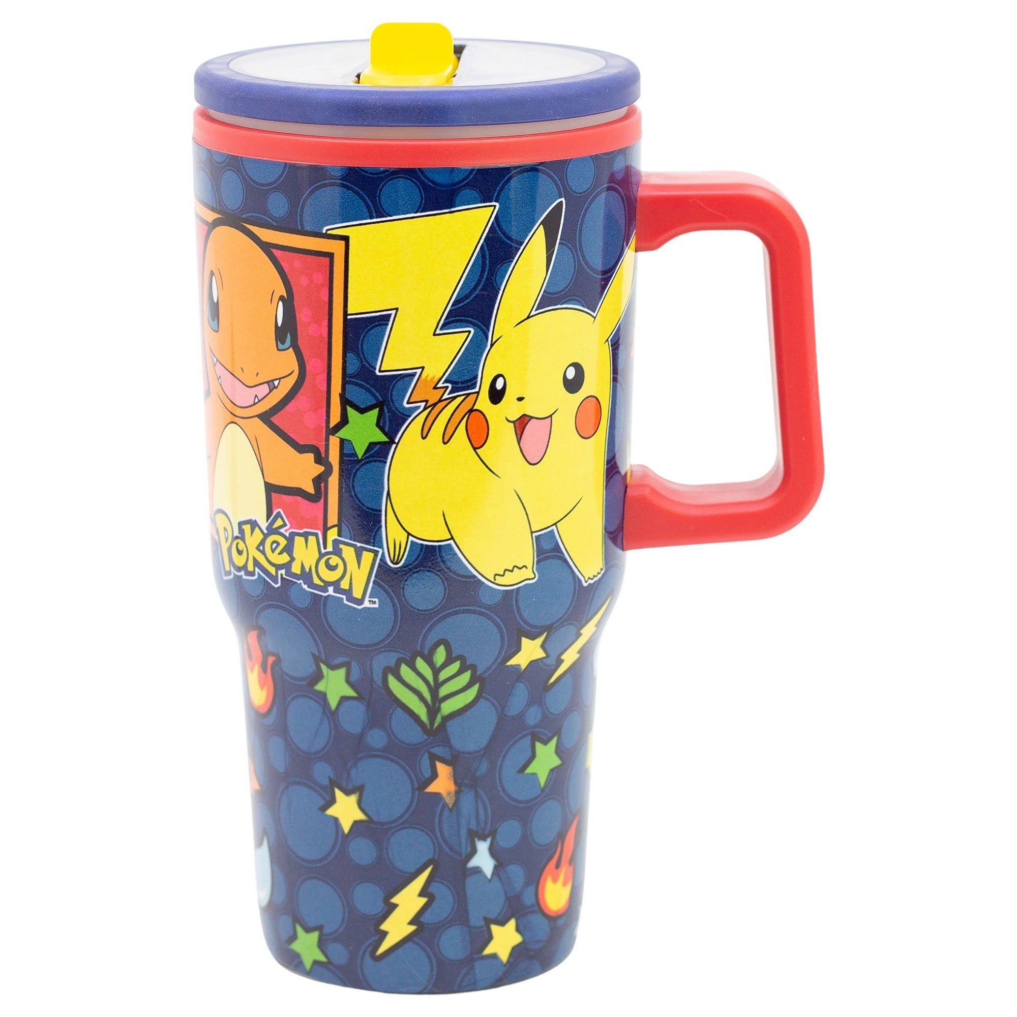 POKÉMON Coffee-to-go-Becher Pokemon Pikachu Kinder Teebecher Becher To-Go 640 ml, 1-tlg.