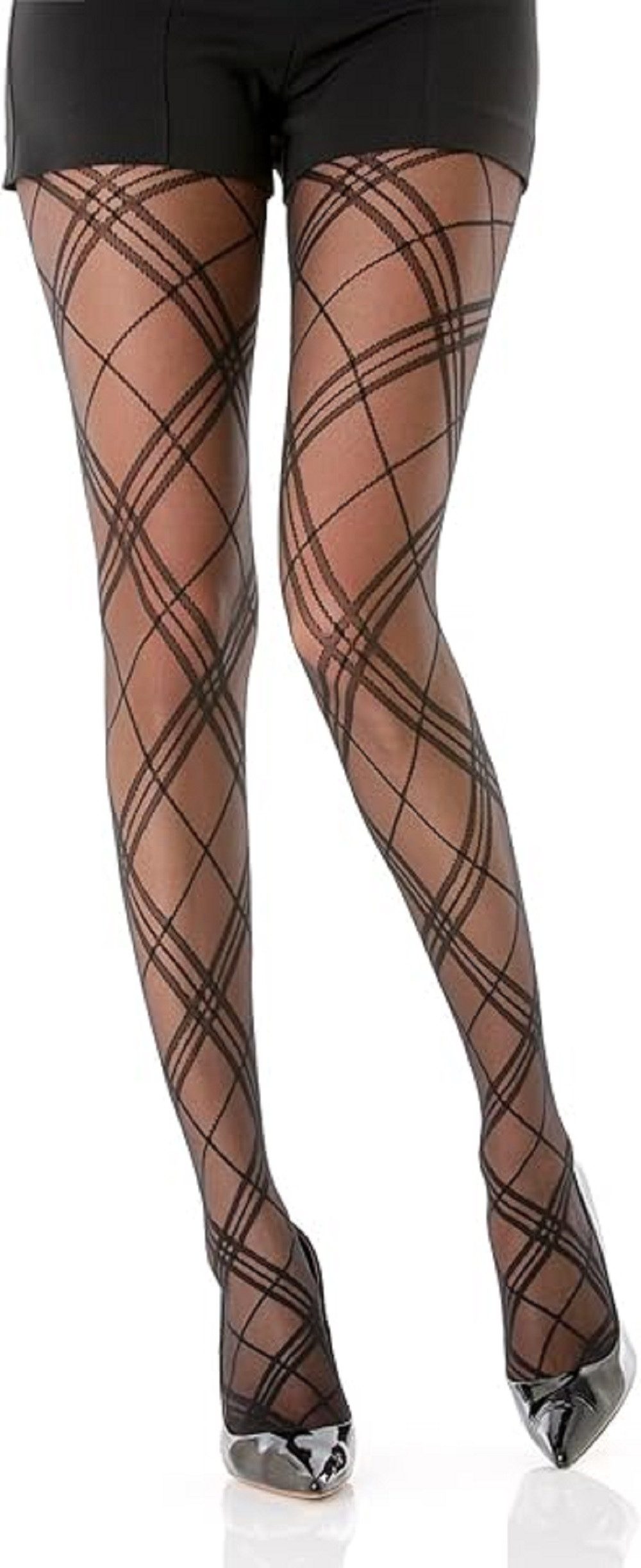 cofi1453 Feinstrumpfhose Damen-Strumpfhose mit unsichtbaren Füßen, 40 Denier