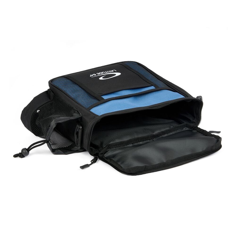 für bis Latitude Bag zu Bag, 64° Shoulder 8 Sporttasche Discs Blau-Schwarz Shoulder Slim