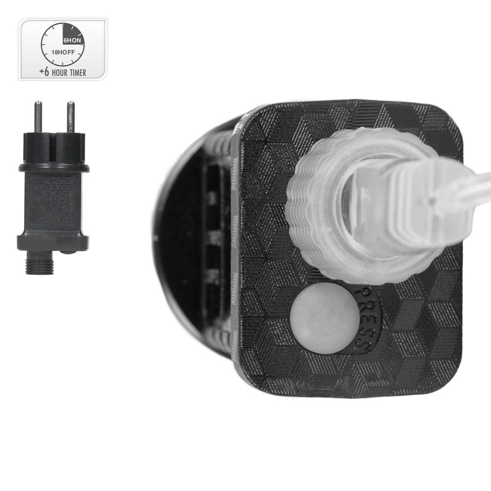 ECD Germany Dekokranz Wandkranz Hängekranz Weihnachts Kranz Lichterkranz Dekorationskranz, Türkranz Ø38cm 960 LEDs & Timer Innen/Außen IP44 wetterfest Warmweiß – Bild 5 von 5