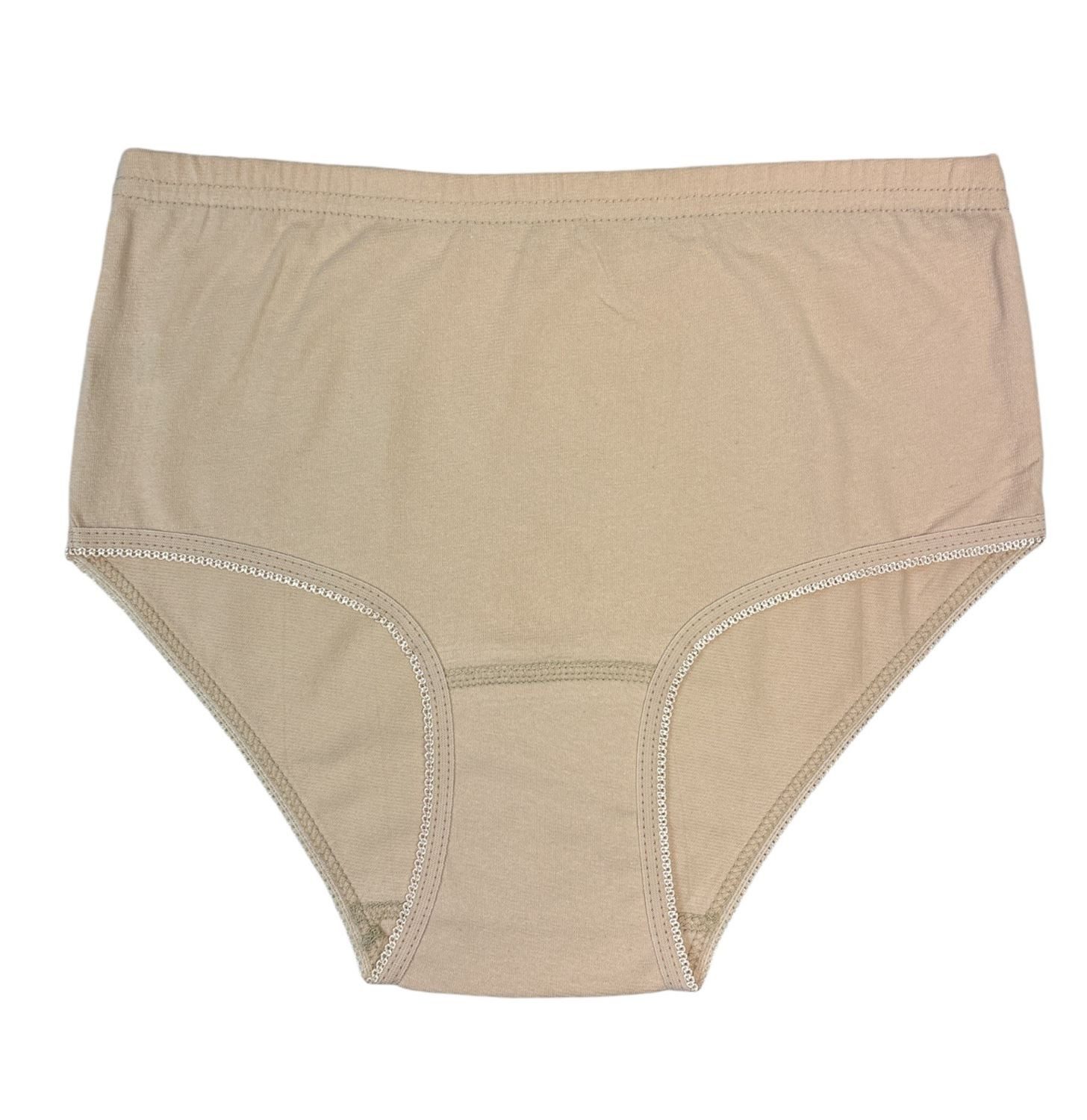 Toker Collection® Taillenslip Damen Taillenslip Baumwolle mit Elasthan 6er Pack (Spar Pack, 6er Pack)