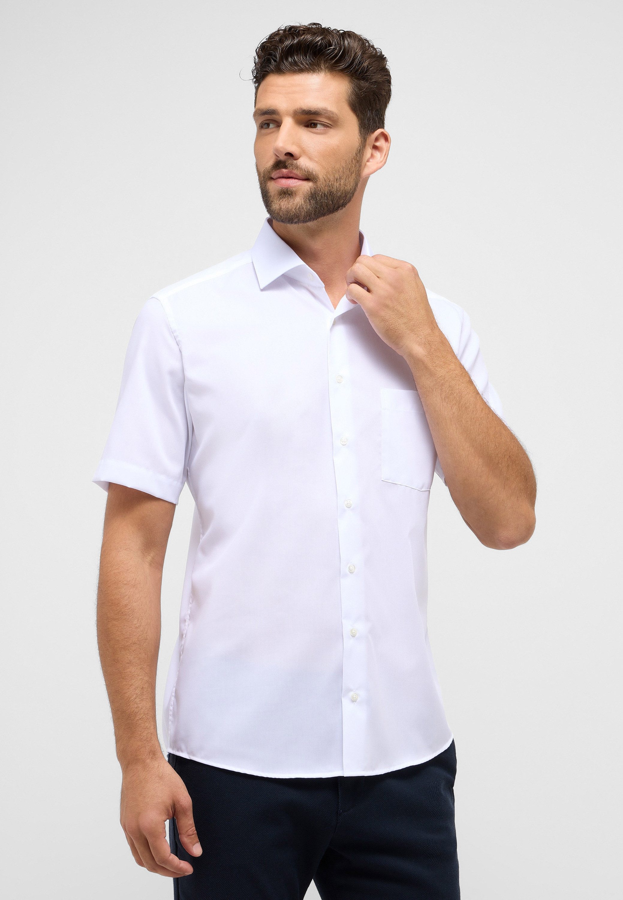 Eterna Kurzarmhemd "MODERN FIT" günstig online kaufen