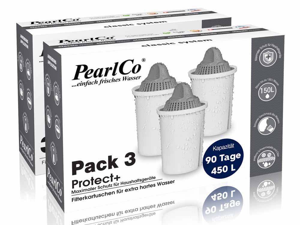 PearlCo Kalk- und Wasserfilter Classic Filterkartuschen Protect Plus Pack  6, Zubehör für Brita Classic u. PearlCo Classic online kaufen | OTTO