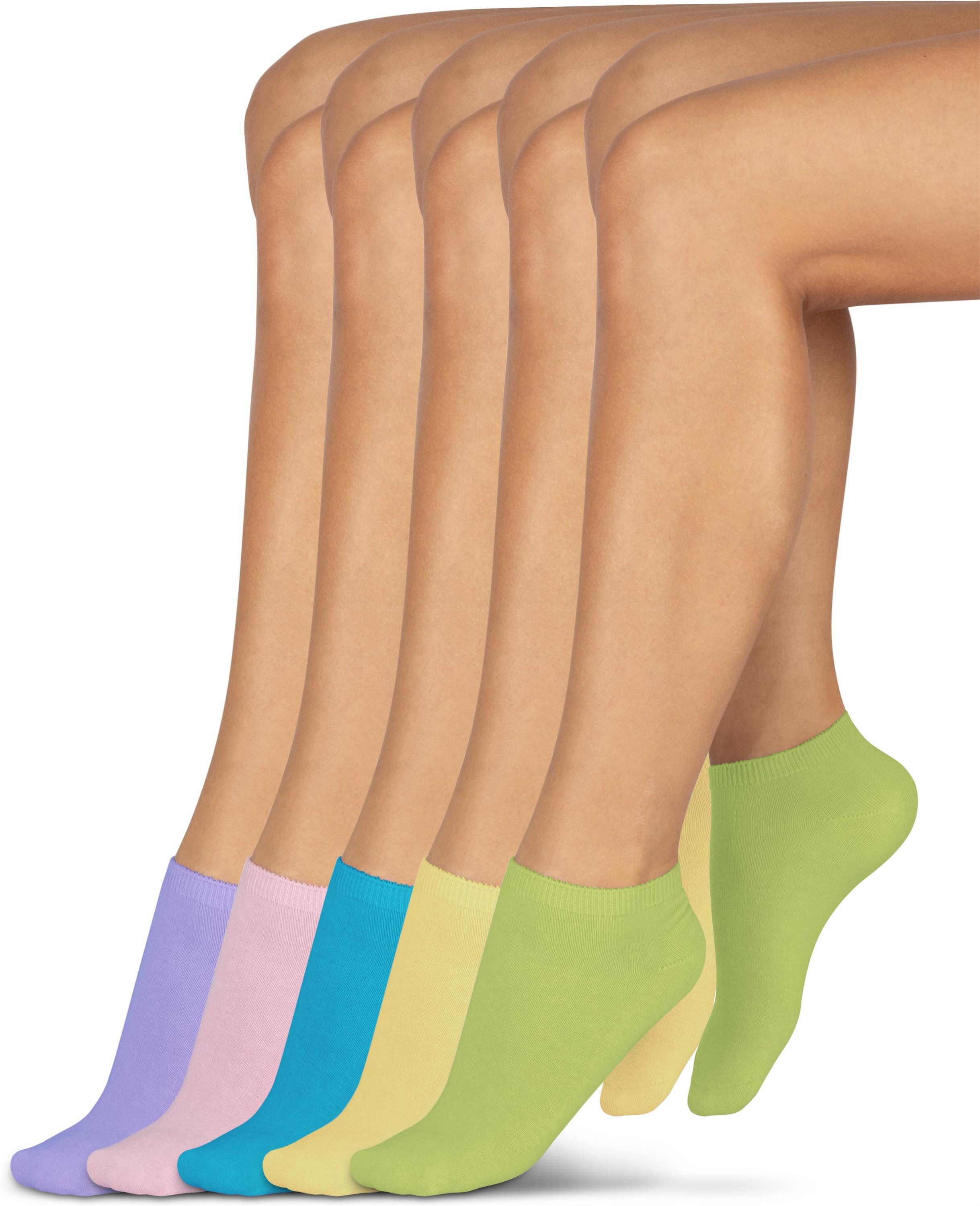 normani Sneakersocken 15 Paar Sneakersocken American (15er-Set, 15 Paar) handgekettelte Spitze