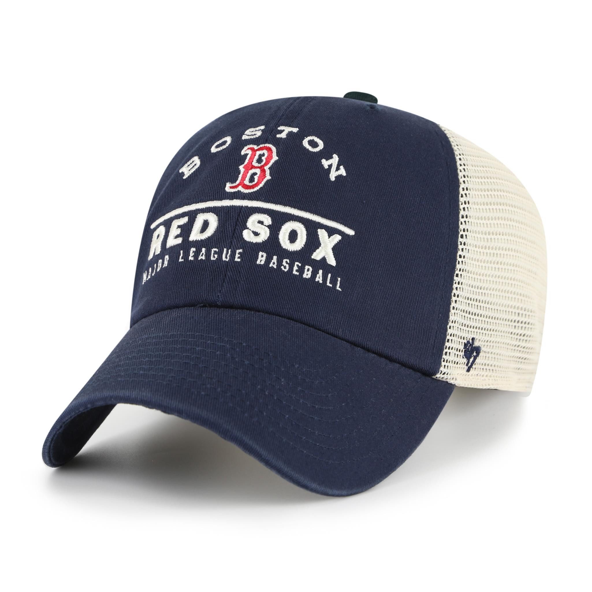 Baseball Cap '47 Brand MLB Cap Boston Red Sox WINDHAM MESH '47 Clean Up Navy
