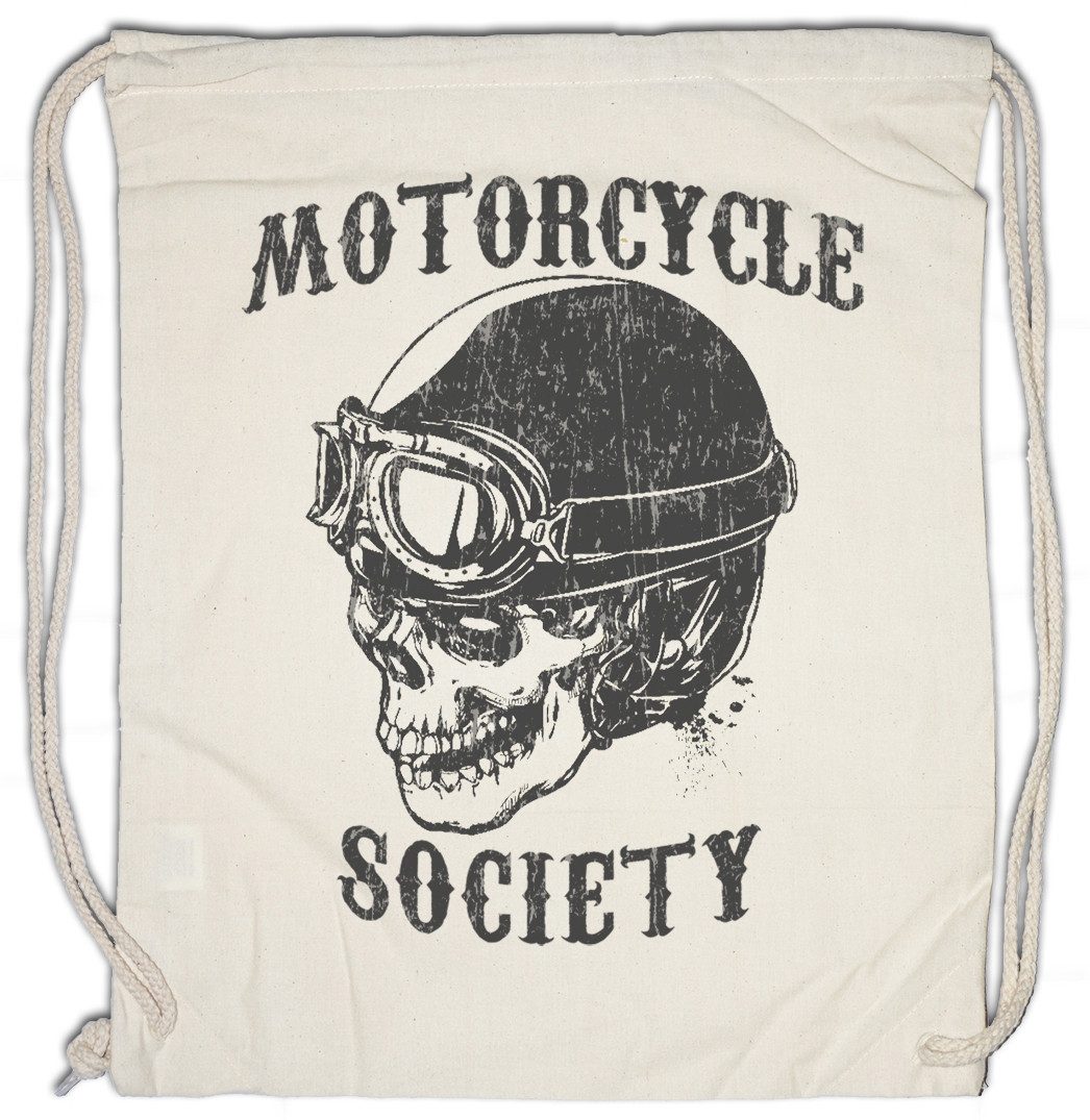 Urban Backwoods Turnbeutel Motorcycle Society Turnbeutel Biker Club MC Rocker Adler Eagle Biker (1-tlg), Outlaw Chopper Motorrad Motorcycle