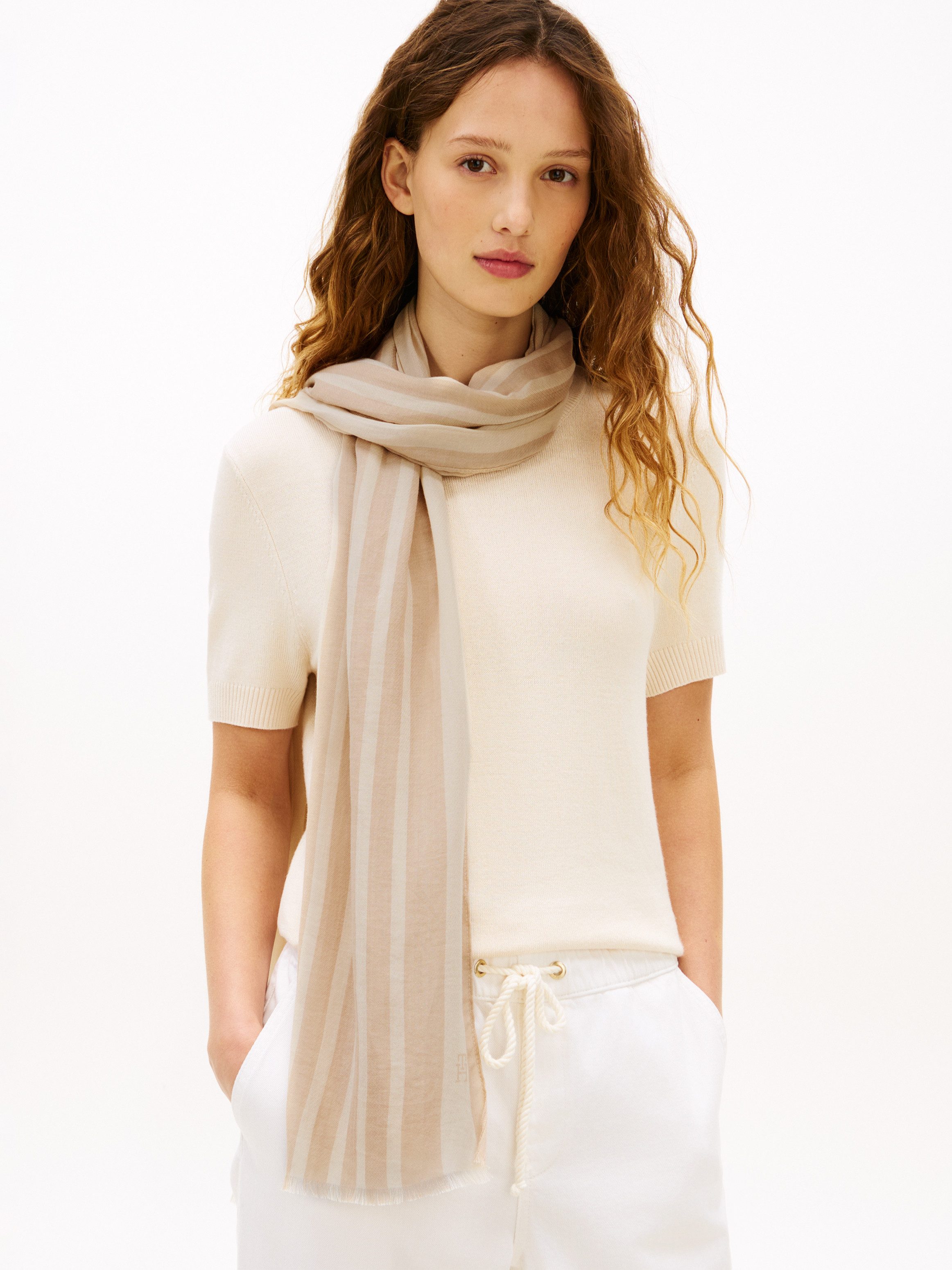 Tommy Hilfiger Modeschal ELEVATED CHIC, Einheitsgröße