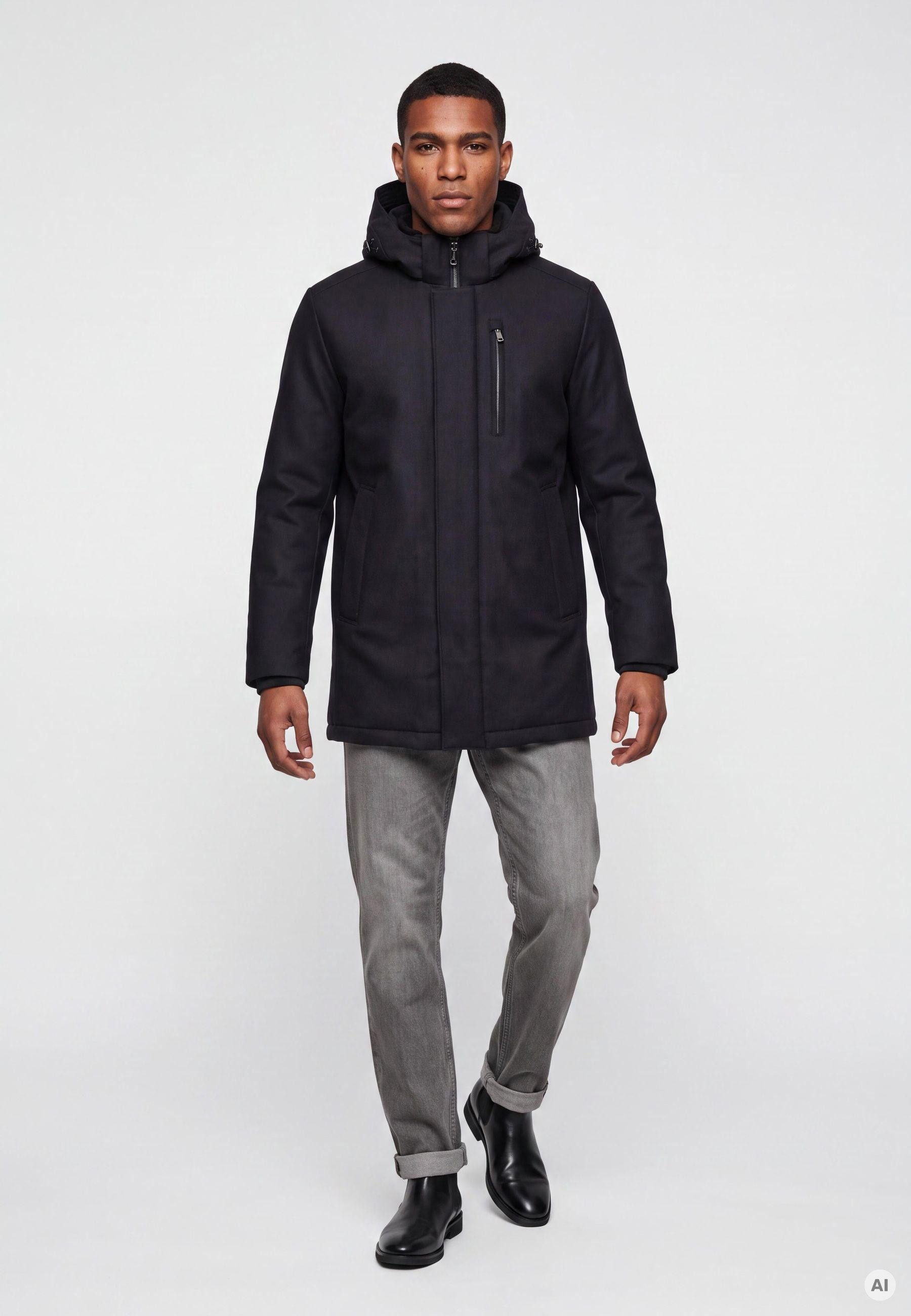 Milestone Parka MSRichard Herren Jacke Mantel casual, sportlich normale Passform