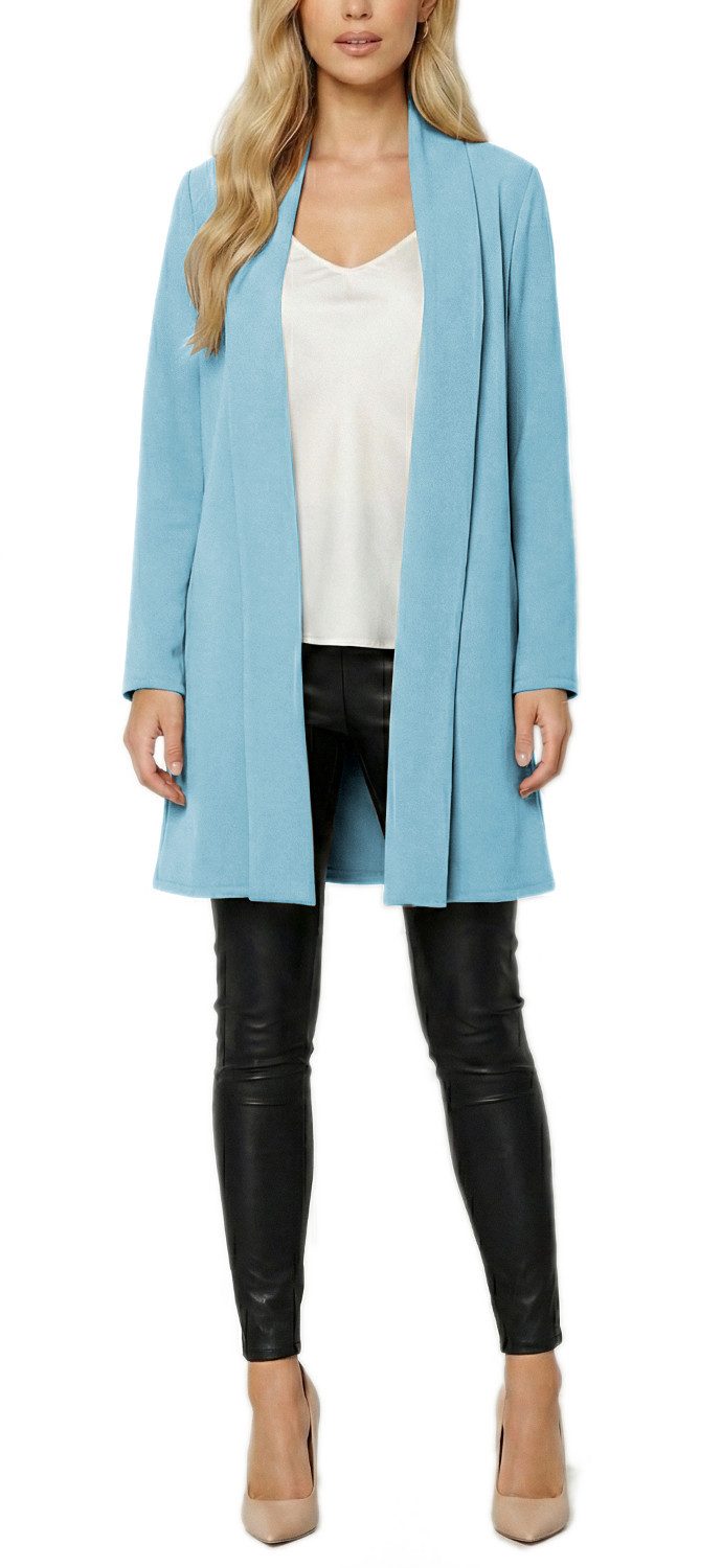 dy_mode Cardigan Damen Langcardigan offen Leichte Übergangsjacke für Frühja günstig online kaufen