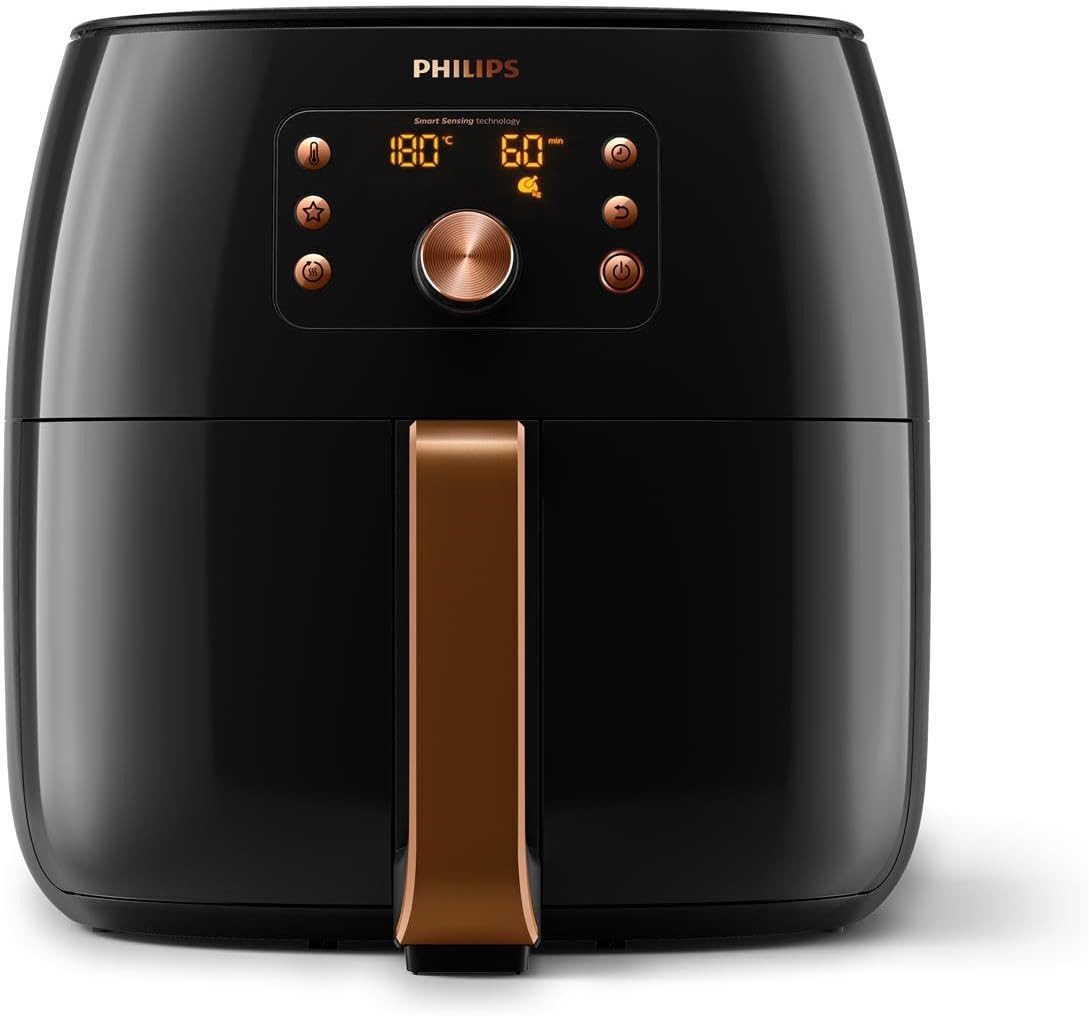Philips Fritteuse XXL Premium Collection HD9867/90, mit 7,3L Kapazität, 90% weniger Fett