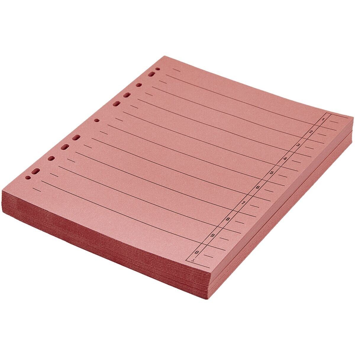 Otto Office Nature Aktenordner, Trennblätter 1-10, DIN A4 Maxi, 100-tlg., Kraftkarton 230 g/m²