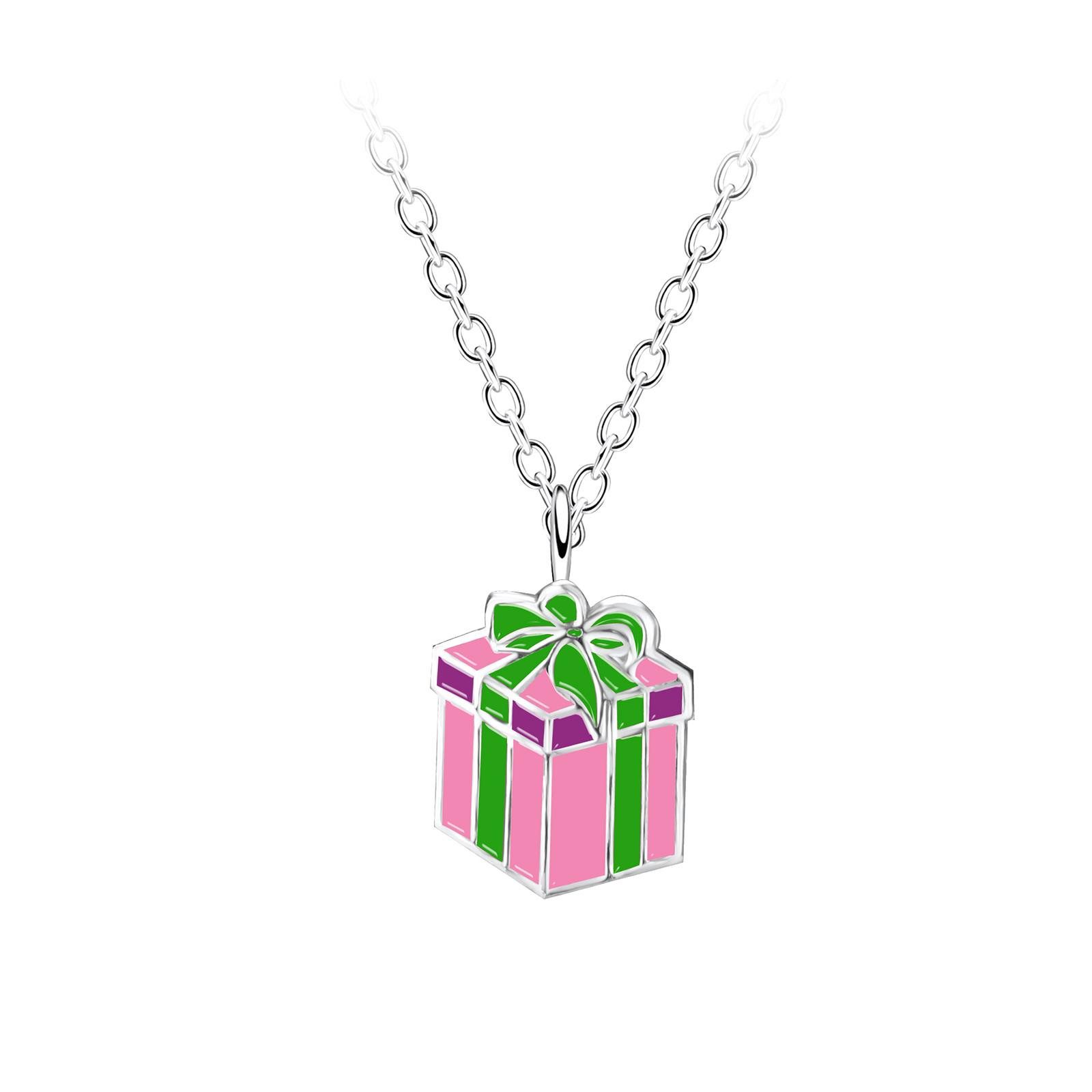 Monkimau Silberkette Geschenk Kinder Halskette 925 Silber, Hypoallergen