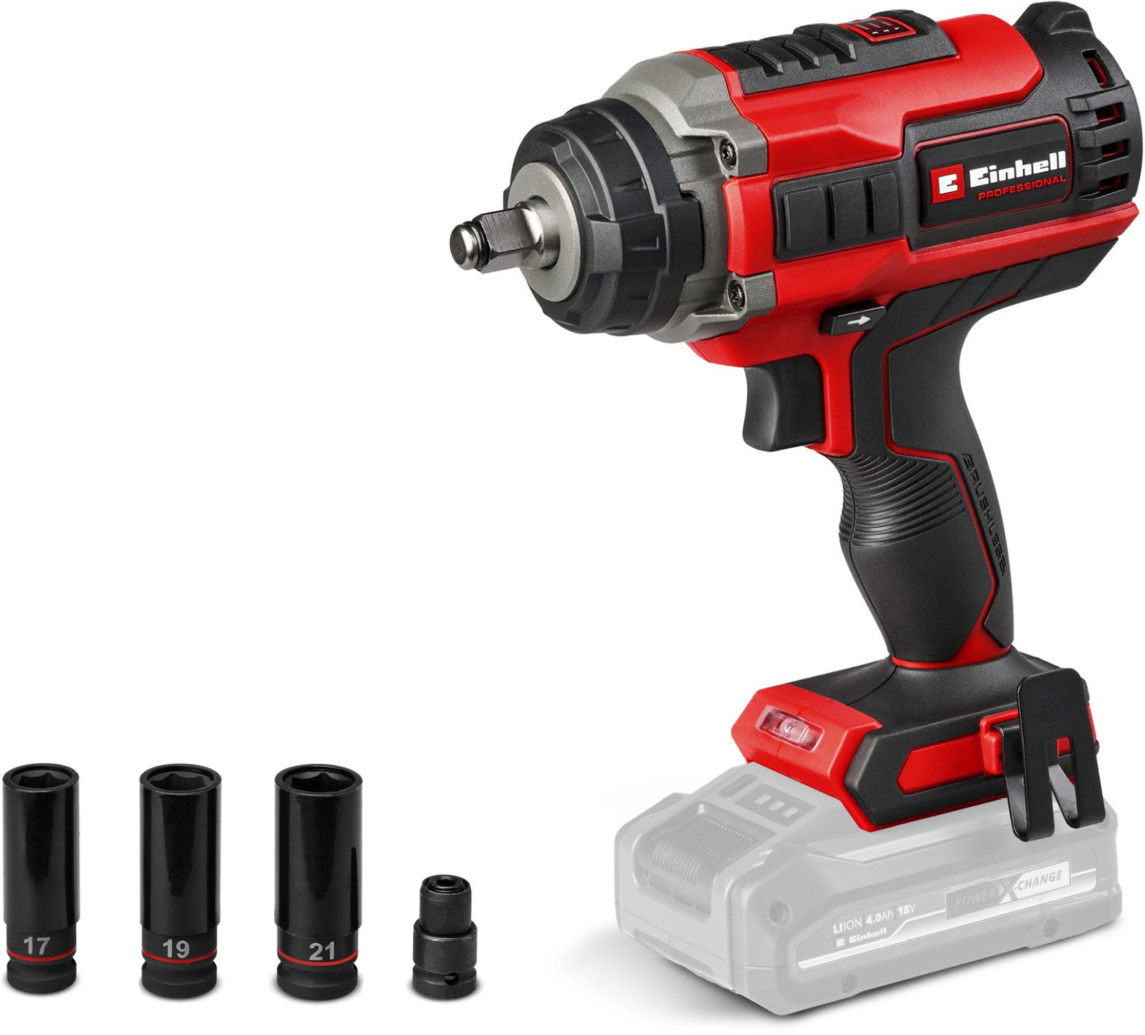 Einhell Akku-Schlagschrauber IMPAXXO 18/450, 2100 U/min, 400 Nm, ohne Akku und Ladegerät