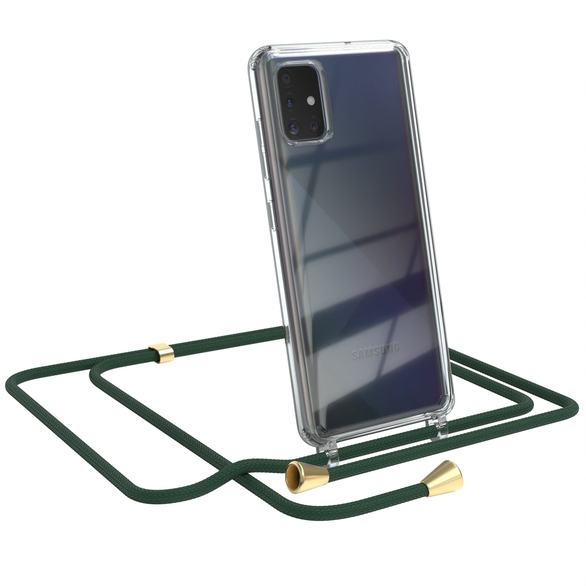 Handykette Hülle mit Kette für Samsung Galaxy A51