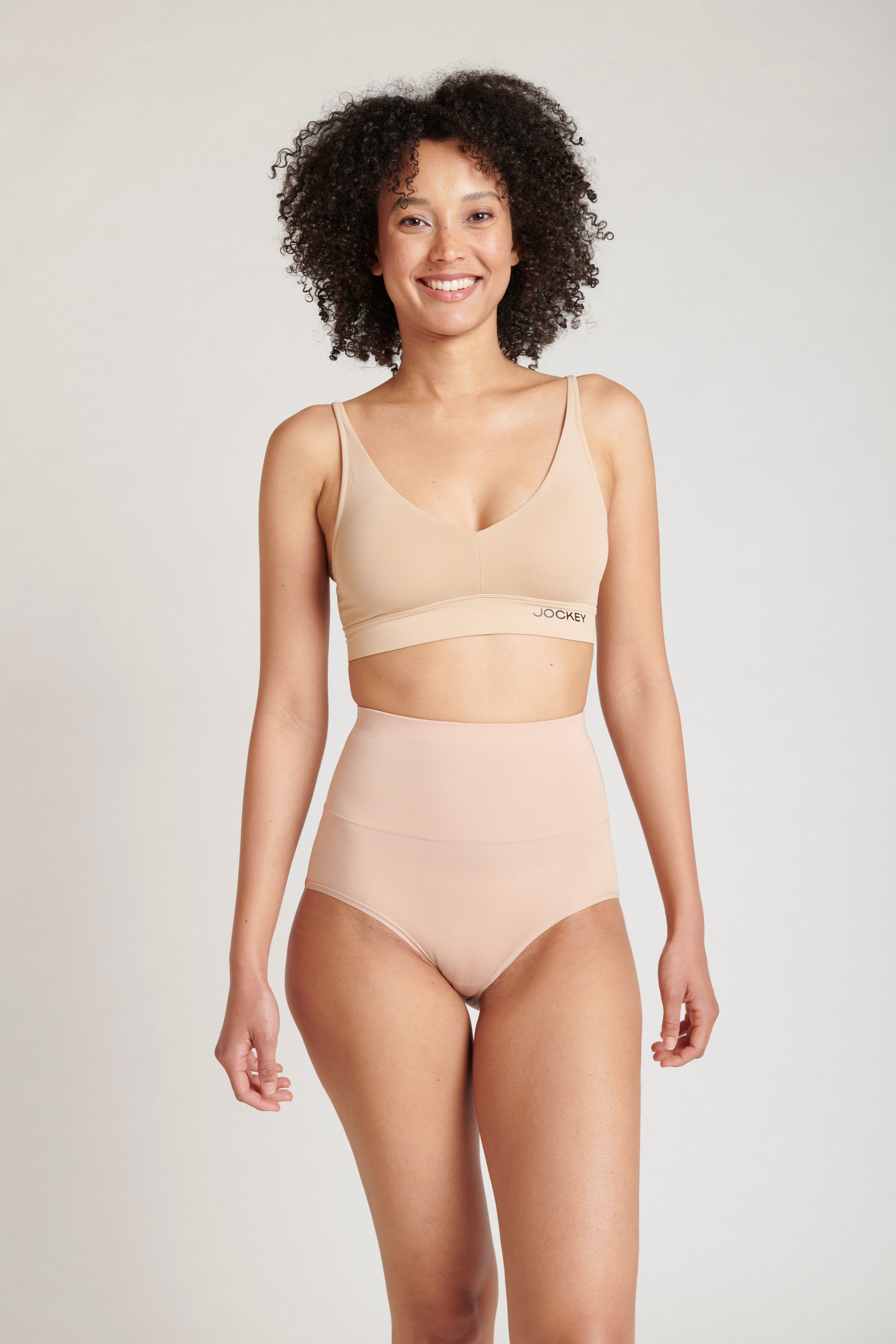 Jockey Slip Tummy Smoothing (3er Pack) mit Shapingeffekt, No-Roll-Bund, elastisch
