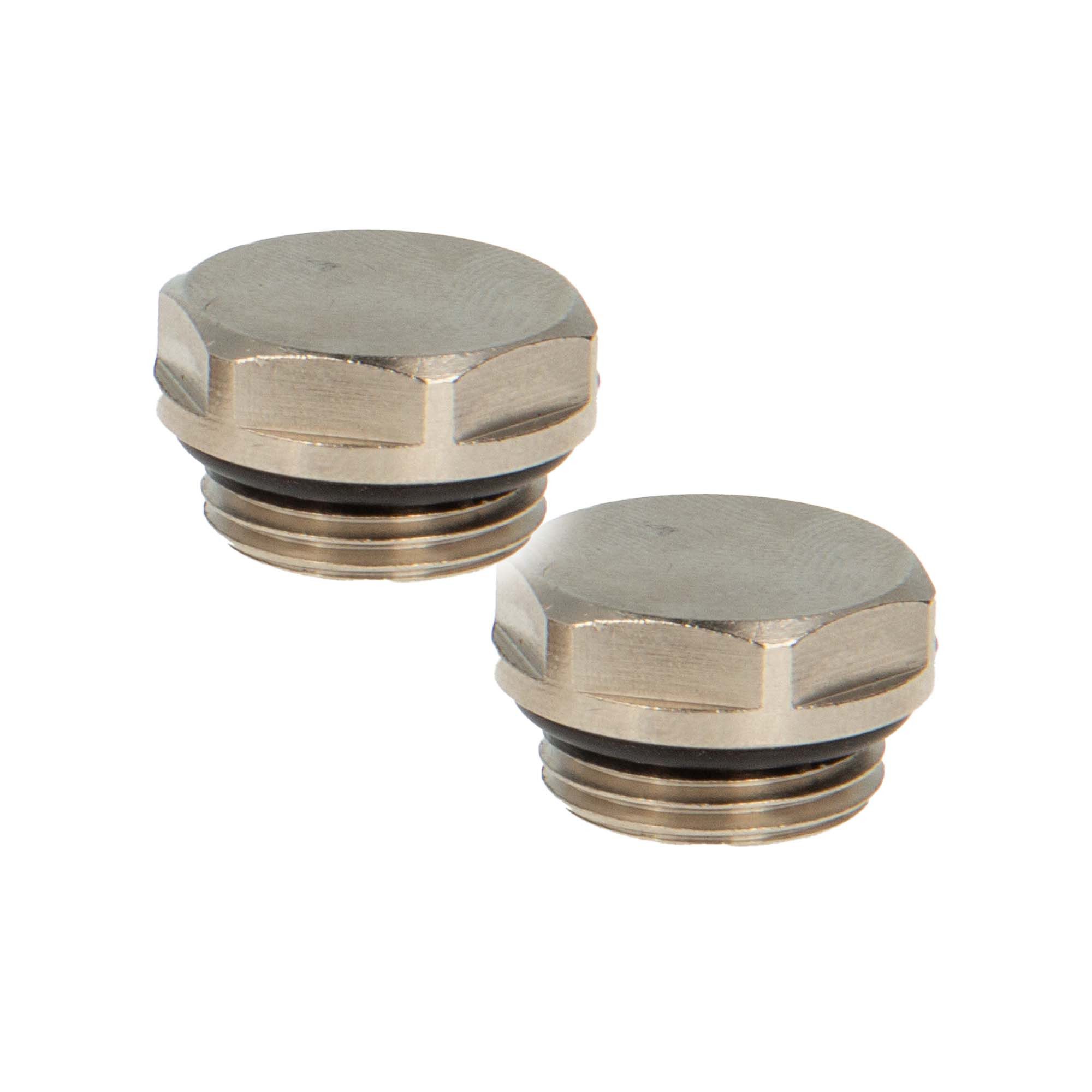 tecuro Verschlussstopfen Blindstopfen (2 Stück), Verschlussstopfen 3/8 Zoll - selbstdichtend