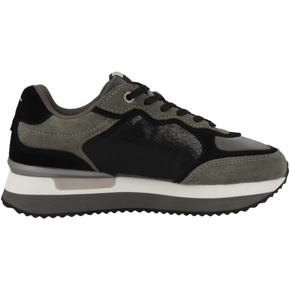 Pepe Jeans Rusper Stars Damen Sneaker Turnschuhe, Sportschuhe, Freizeitschuhe, Halbschuhe, Schnürschuhe