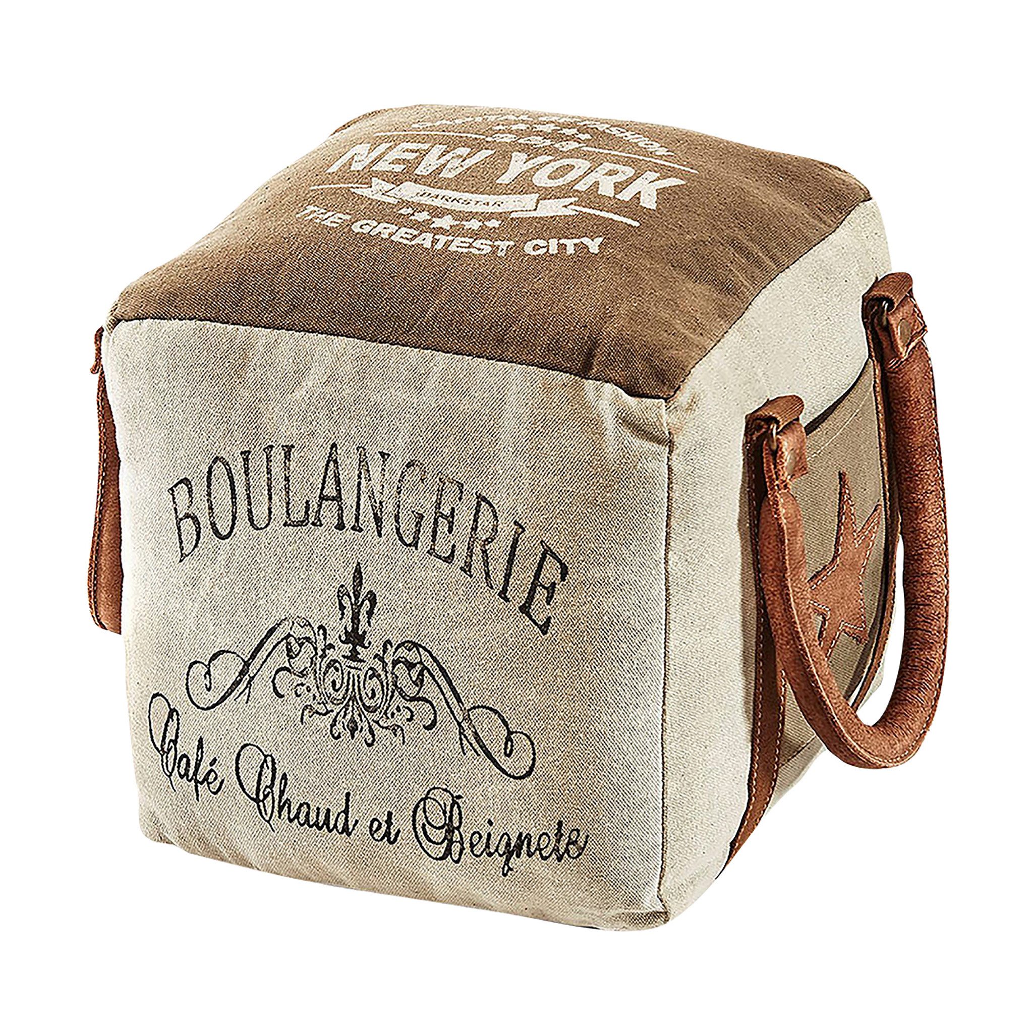 Kobolo Türstopper Türpuffer Boulangerie aus Canvas mit Applikationen (1 Stü günstig online kaufen