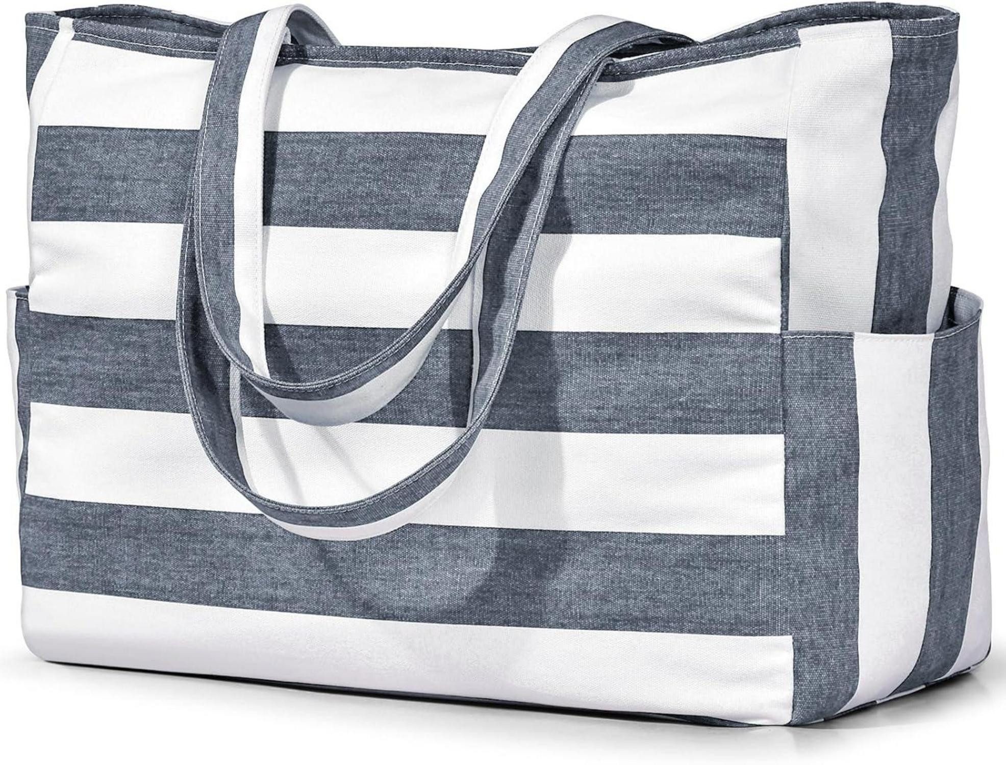 LuxusKollektion Strandtasche Strandtasche XXL Damen Handtasche Groß Tote Bag Umhängetasche 40L