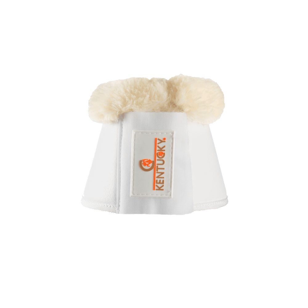 Kentucky Horsewear Hufglocken Sprungglocken Leder Lammfell
