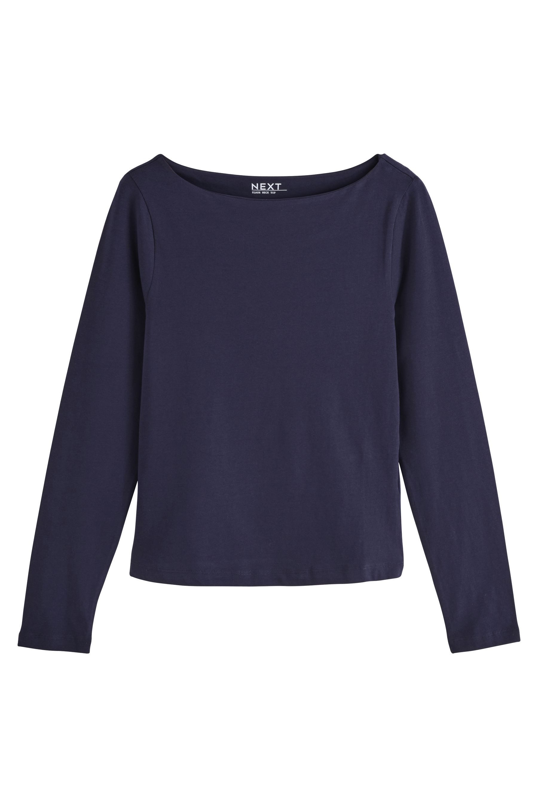 Next T-Shirt Langarmshirt mit U-Boot-Ausschnitt (1-tlg) günstig online kaufen