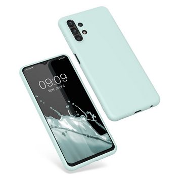 kwmobile Handyhülle Hülle für Samsung Galaxy A13 4G, Hülle Silikon - Soft Handyhülle - Handy Case Cover - Cool Mint