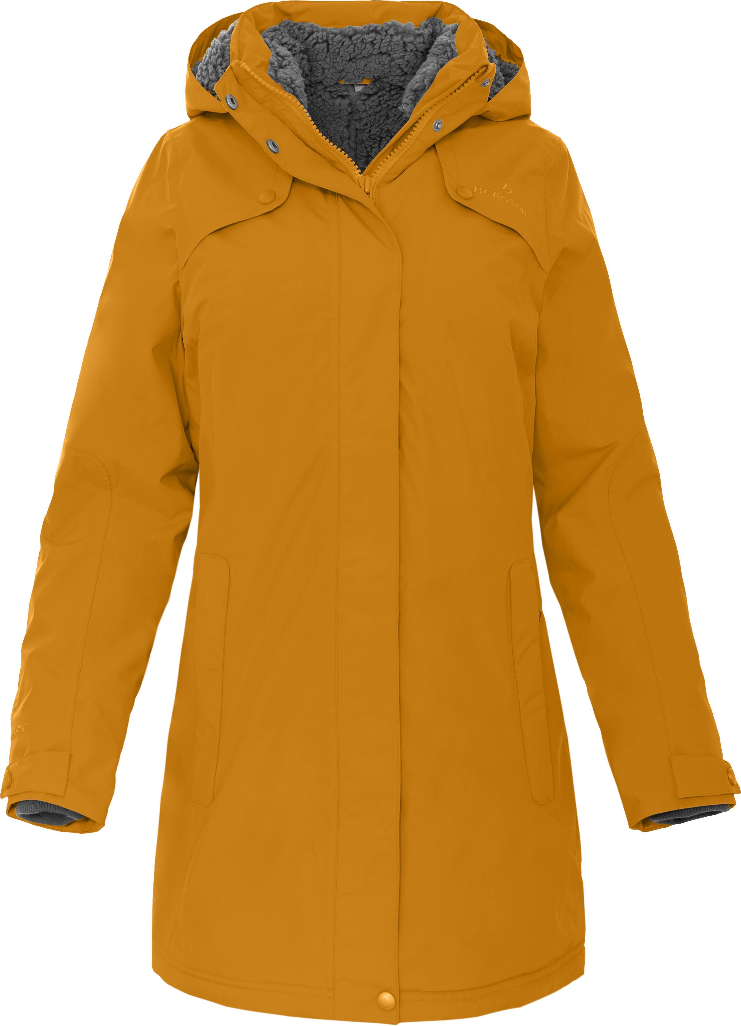 Bergson Winterjacke TORNIO Damen Wintermantel, Teddy Futter, warm wattiert, 20000 mm Wassersäule