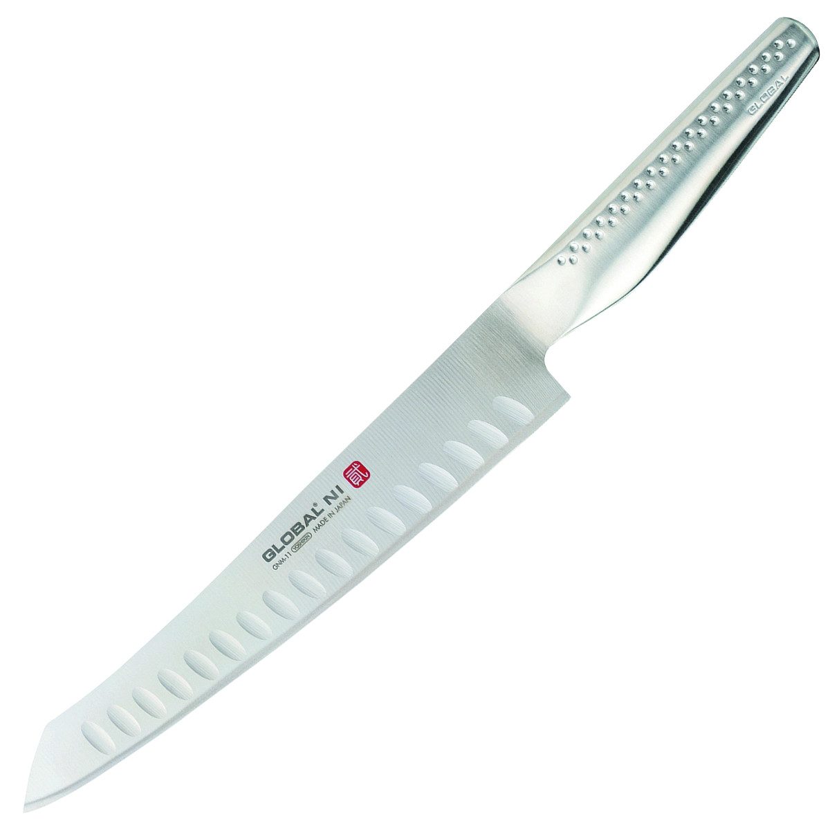 GLOBAL Tranchiermesser Global NI GNM-11 Tranchiermesser Kullenschliff 21 cm, GNM-11