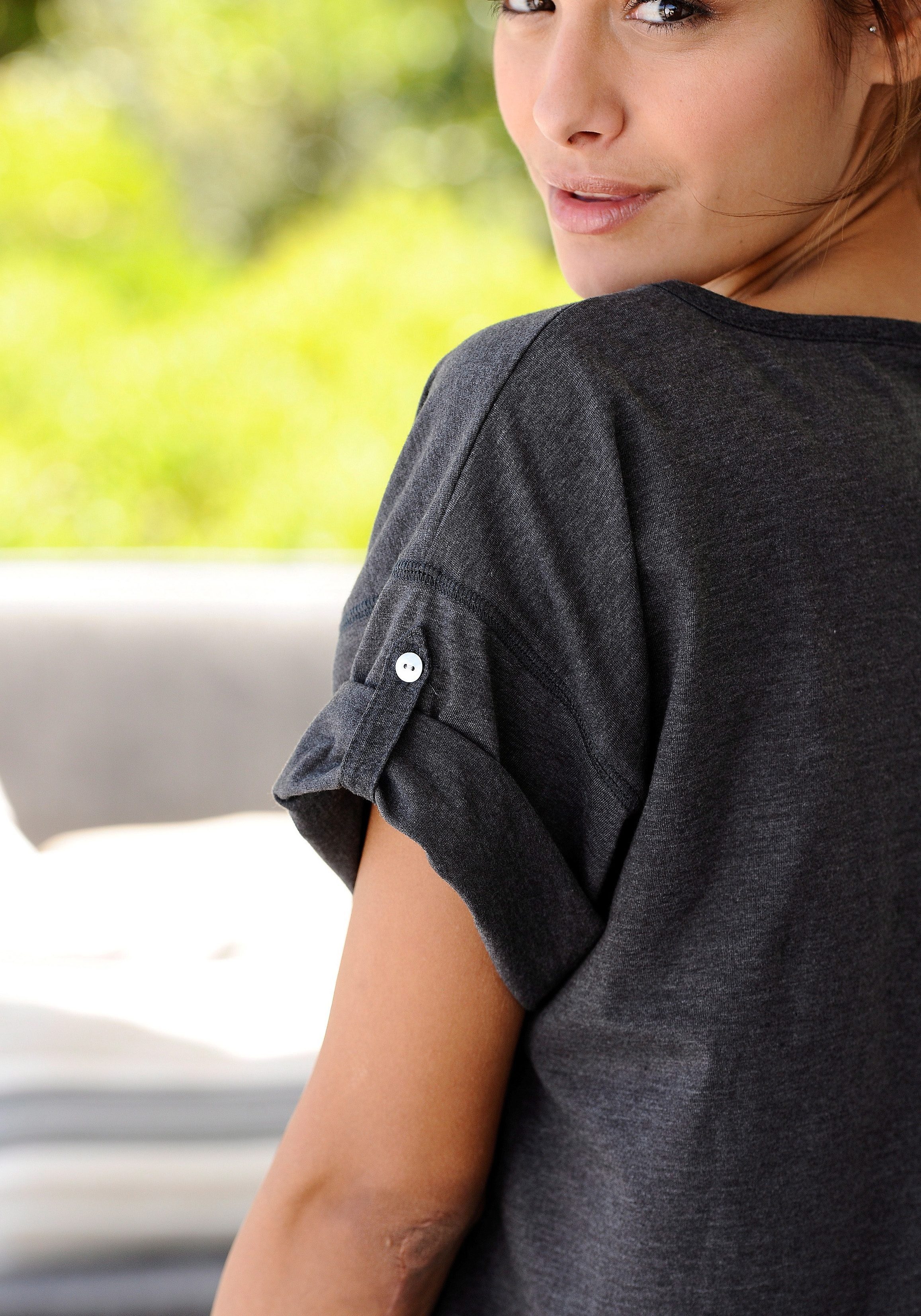 Arizona Sleepshirt (1-teilig) mit Rundhalsausschnitt